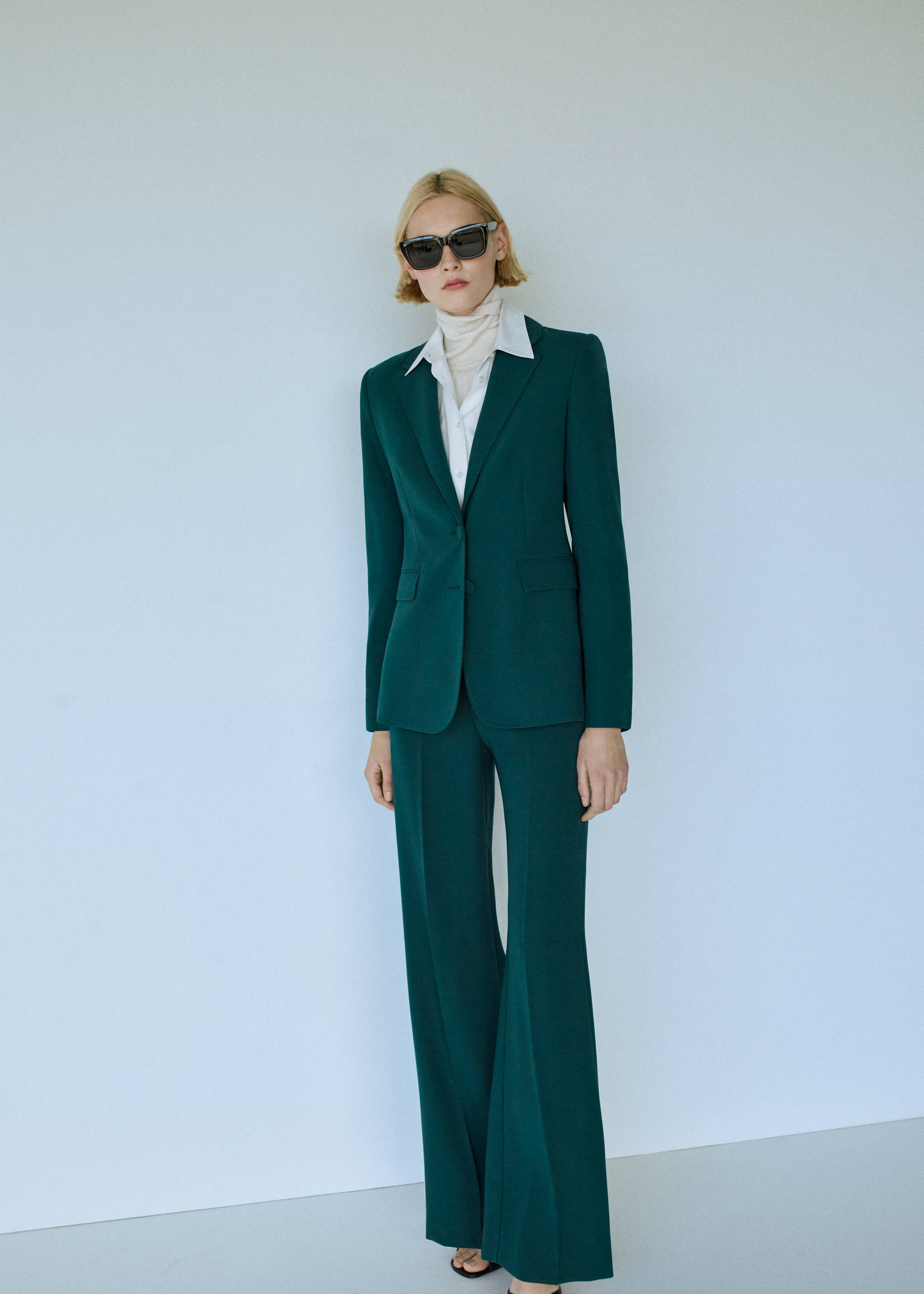 Wideleg suit trousers - Détail de l'article 6