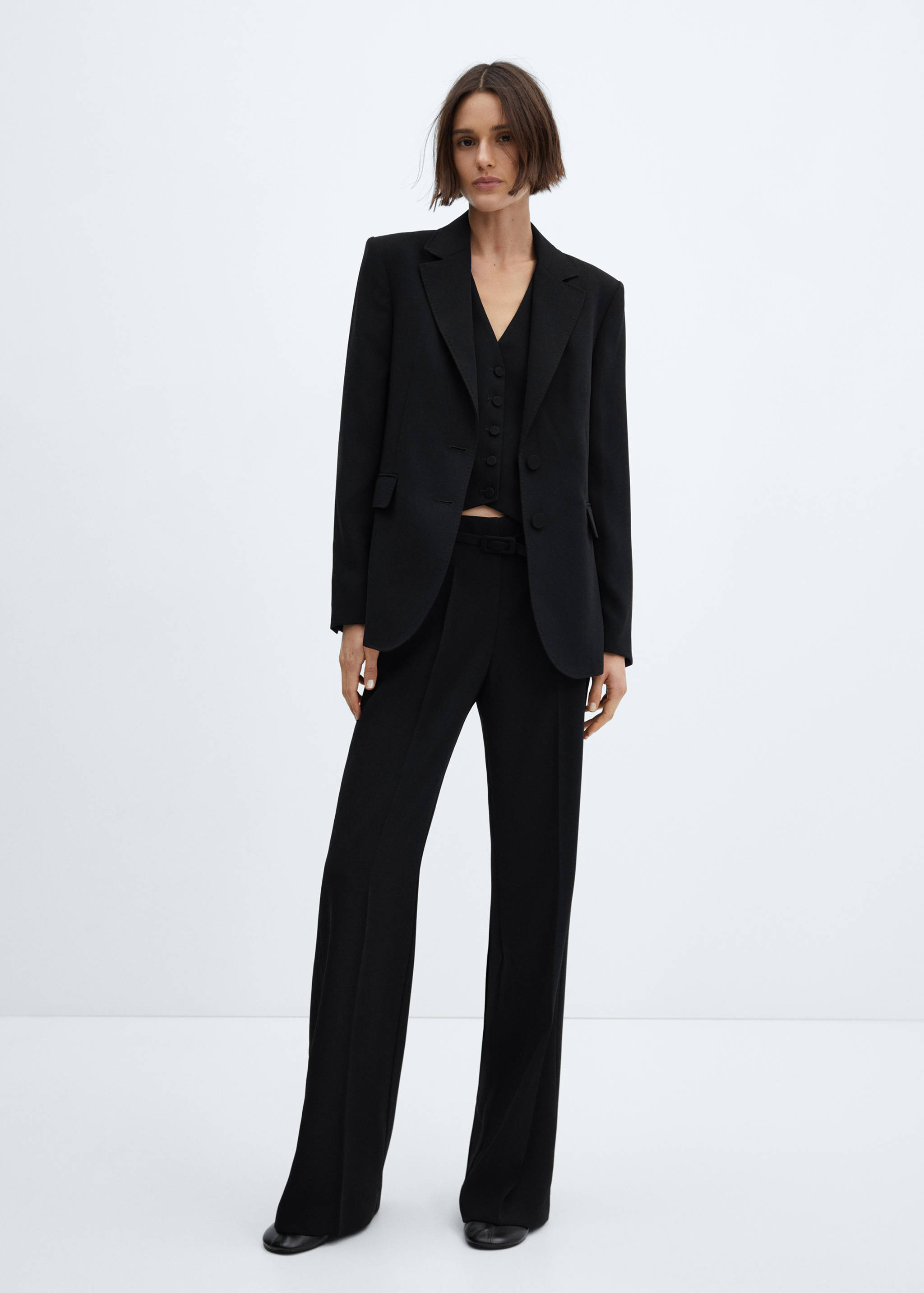 Wideleg suit trousers - Plan général