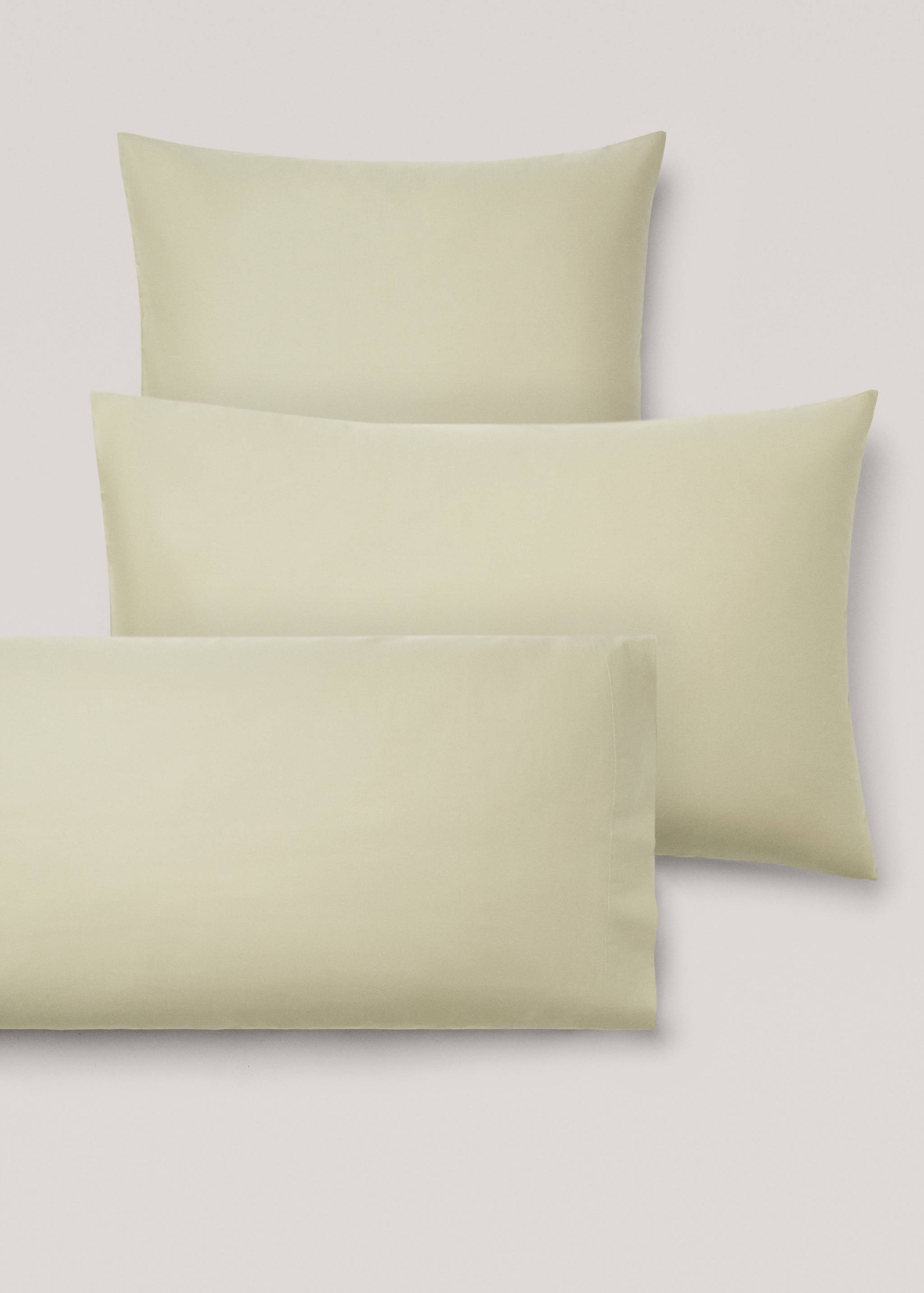 Plain cotton pillowcase 45x110cm - Details of the article 3