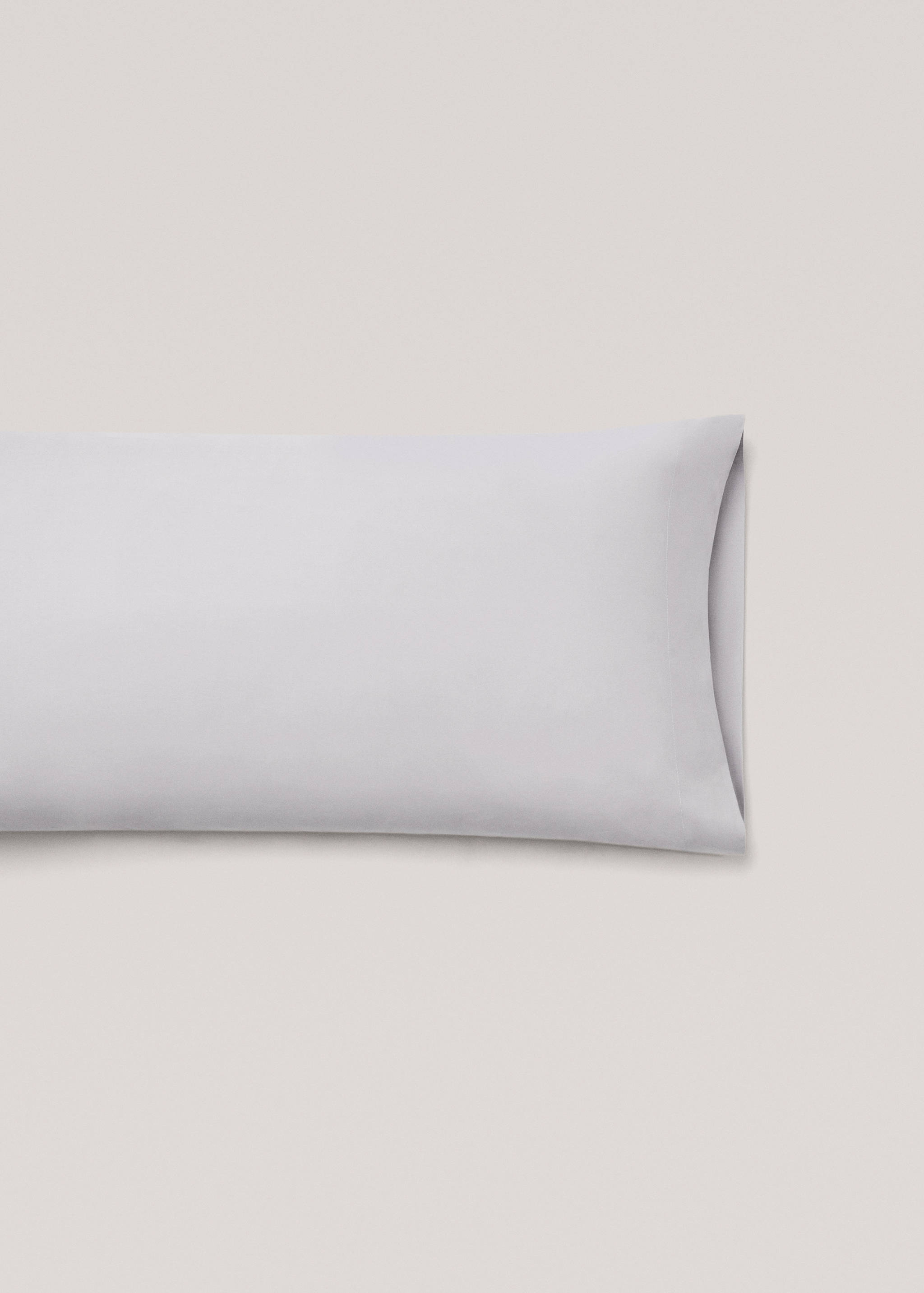Plain cotton pillowcase 45x110cm - Article without model