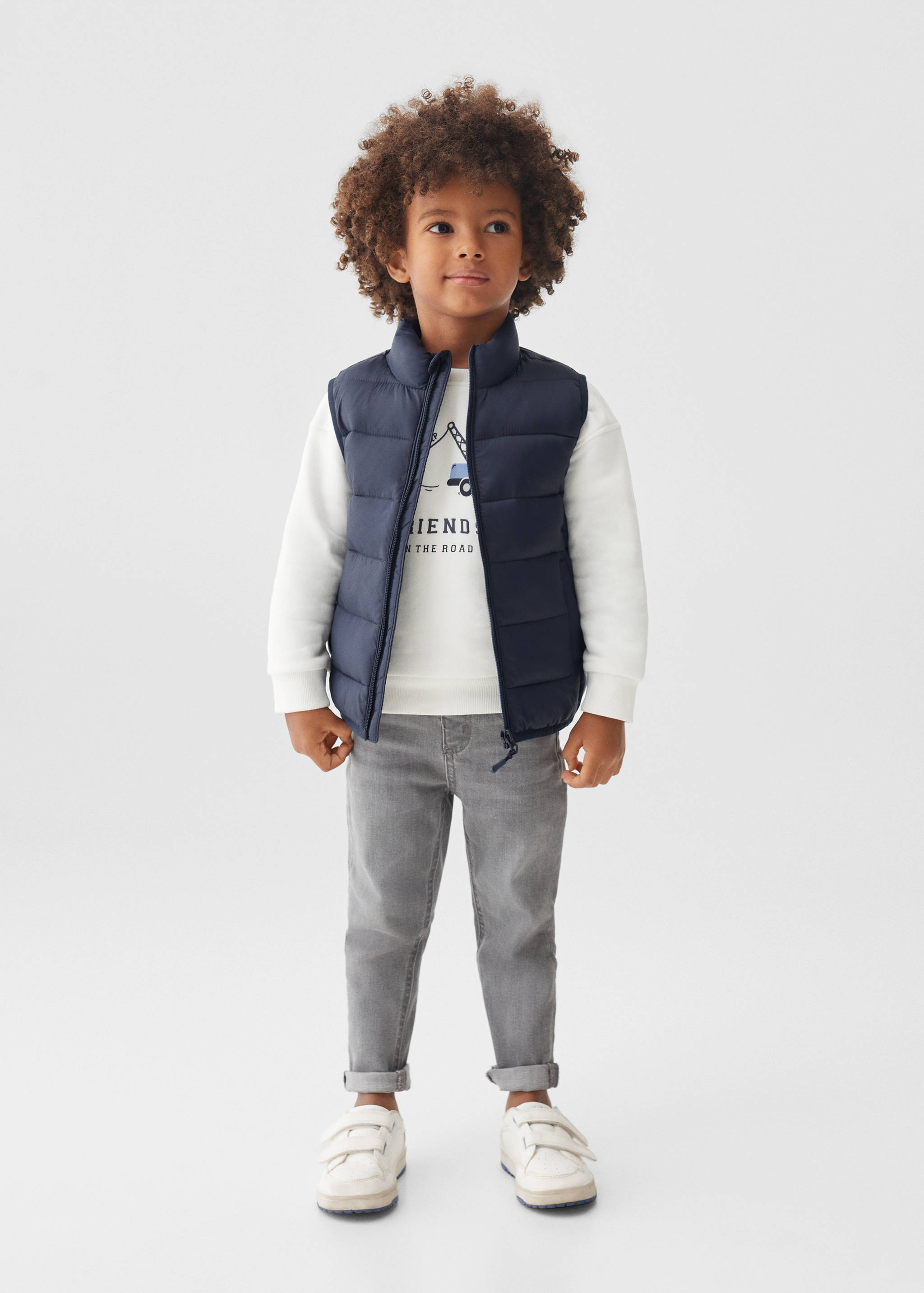 Gilet matelassé - Plan général