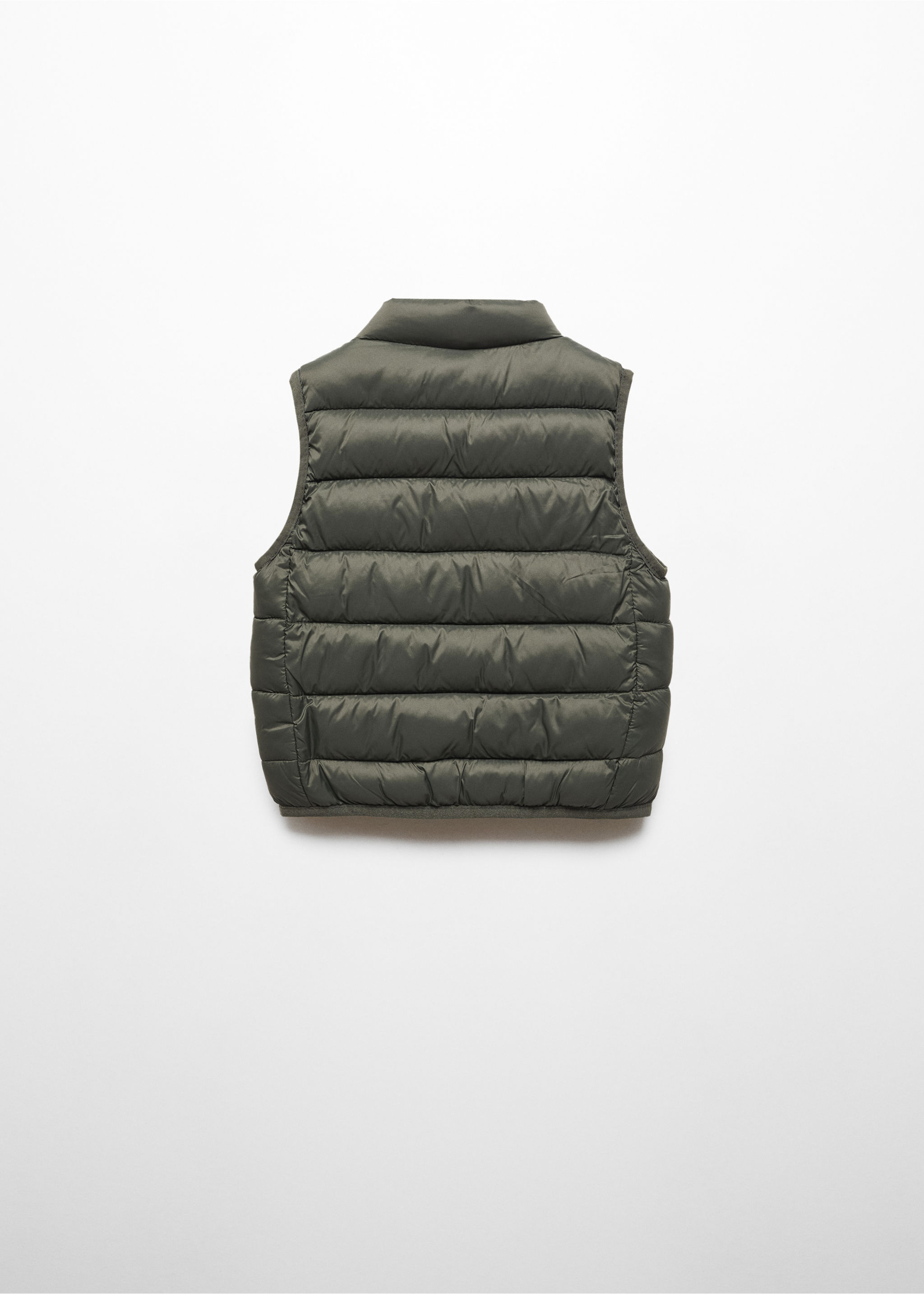 Quilted gilet - Reverse of the article