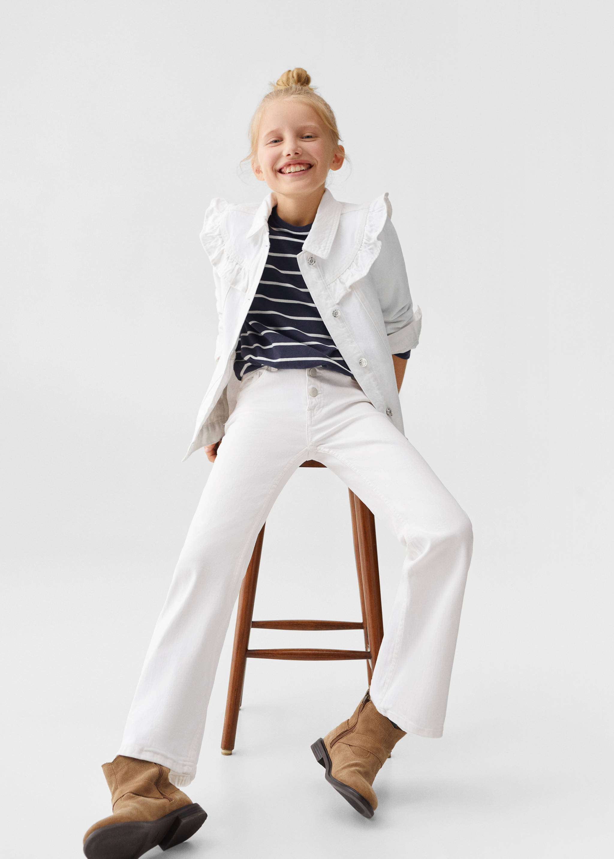 Jeans flare botones - Detalle del artículo 2