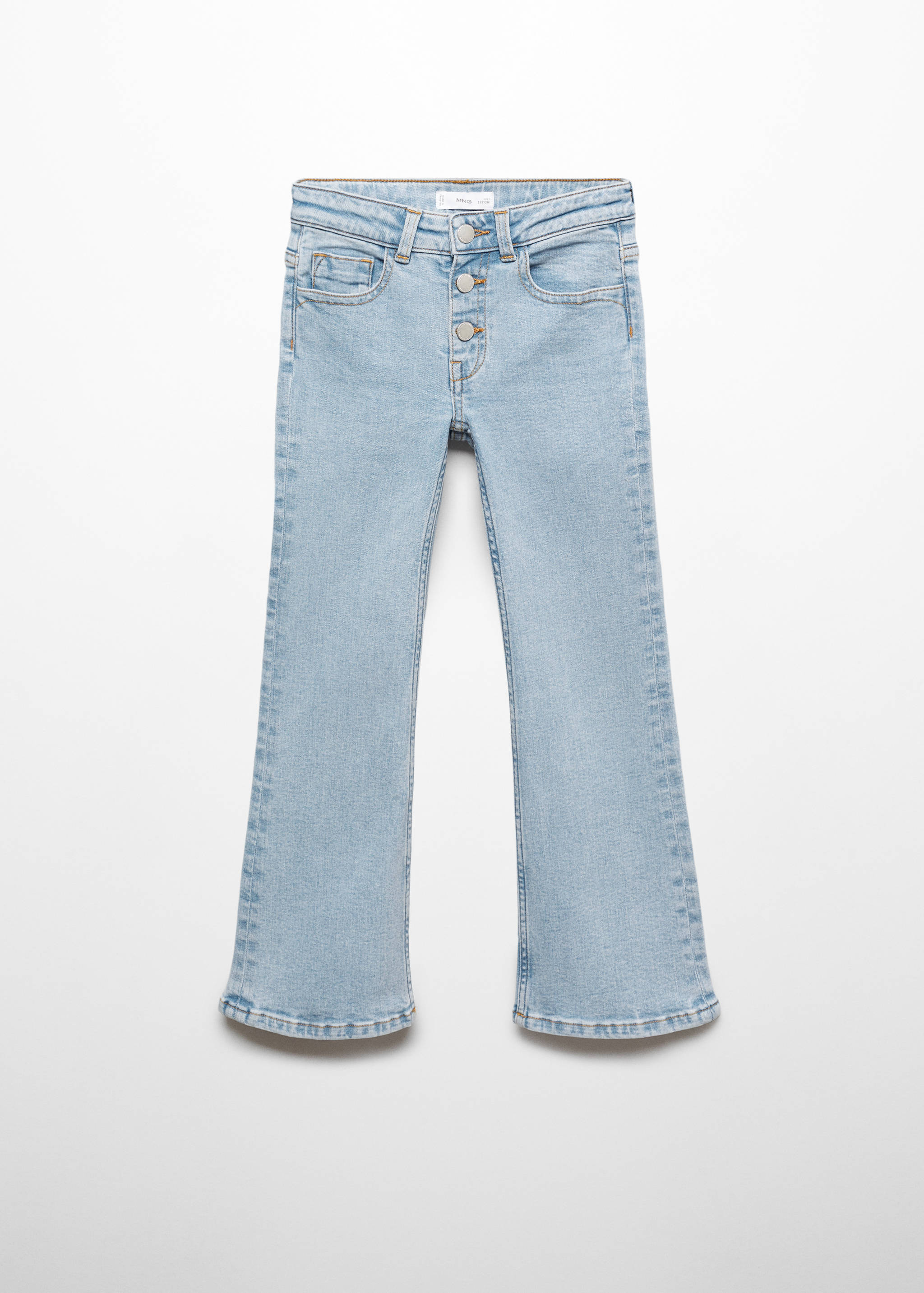 Jeans flare botones - Artículo sin modelo