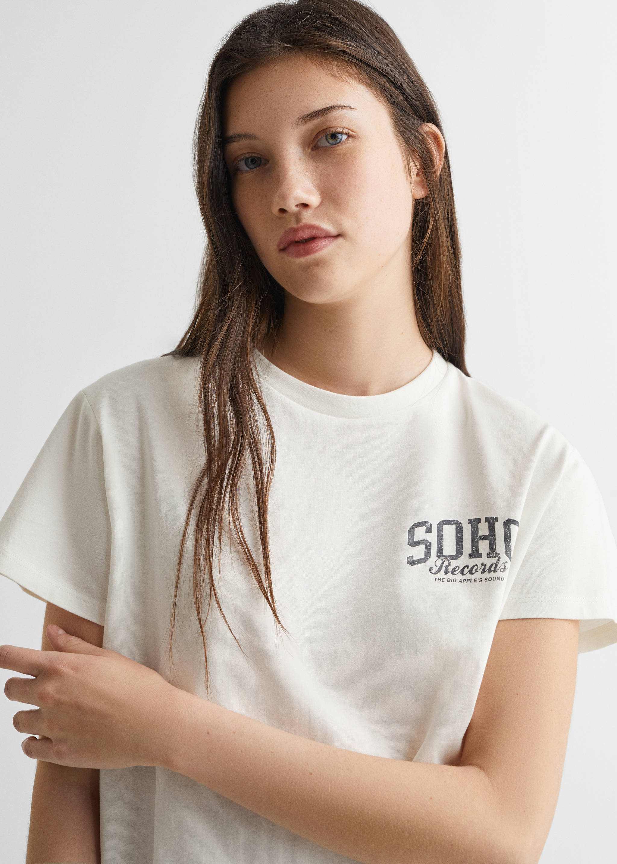 T-shirt message imprimé - Détail de l'article 1