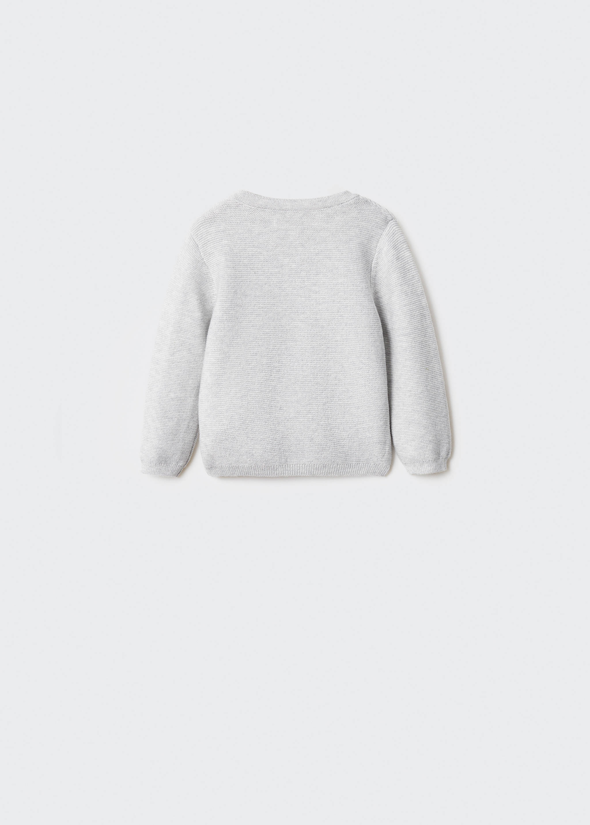 Strickpullover mit Taschen - Rückseite des Artikels
