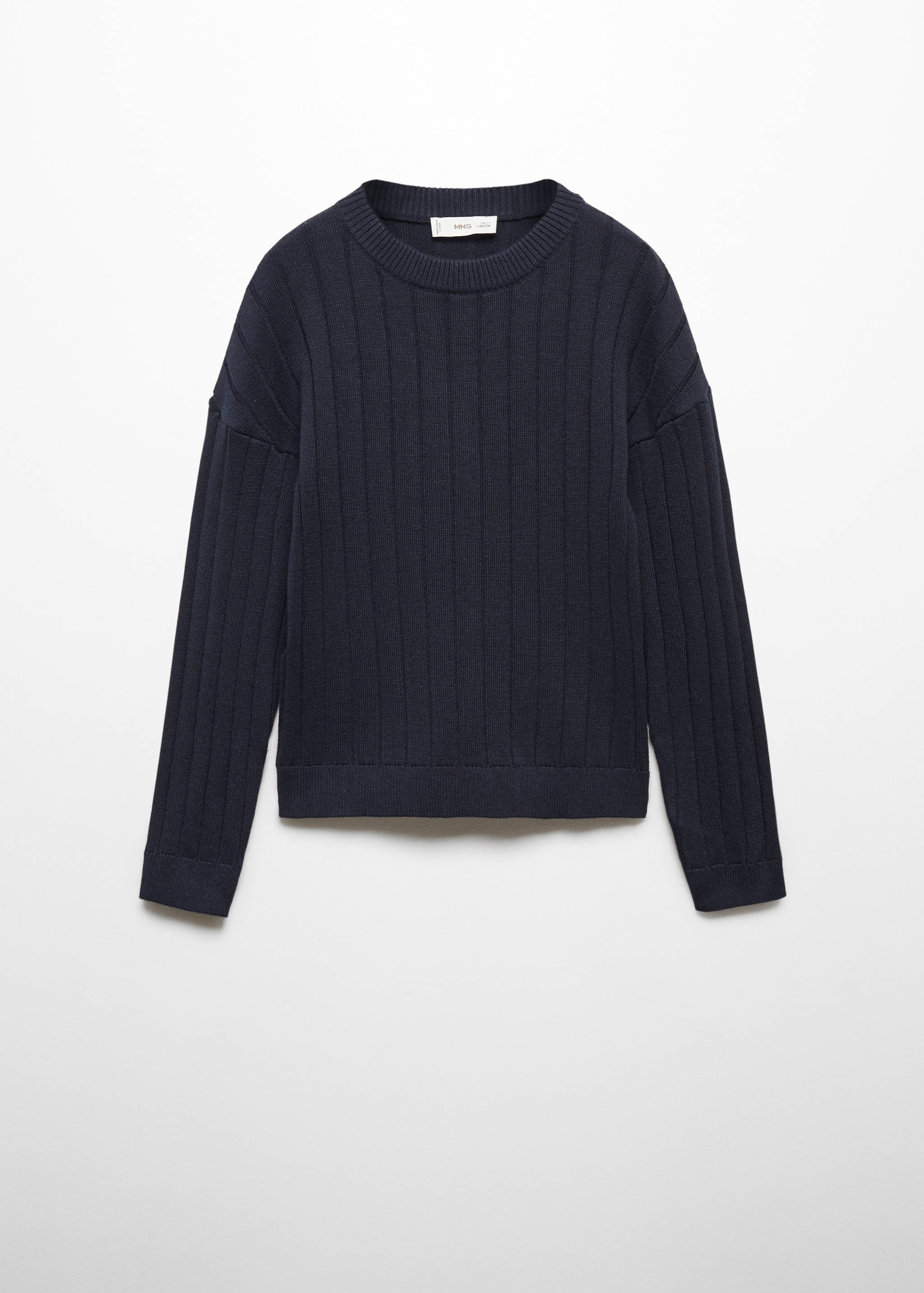 Gestreifter Strickpullover - Artikel ohne Model