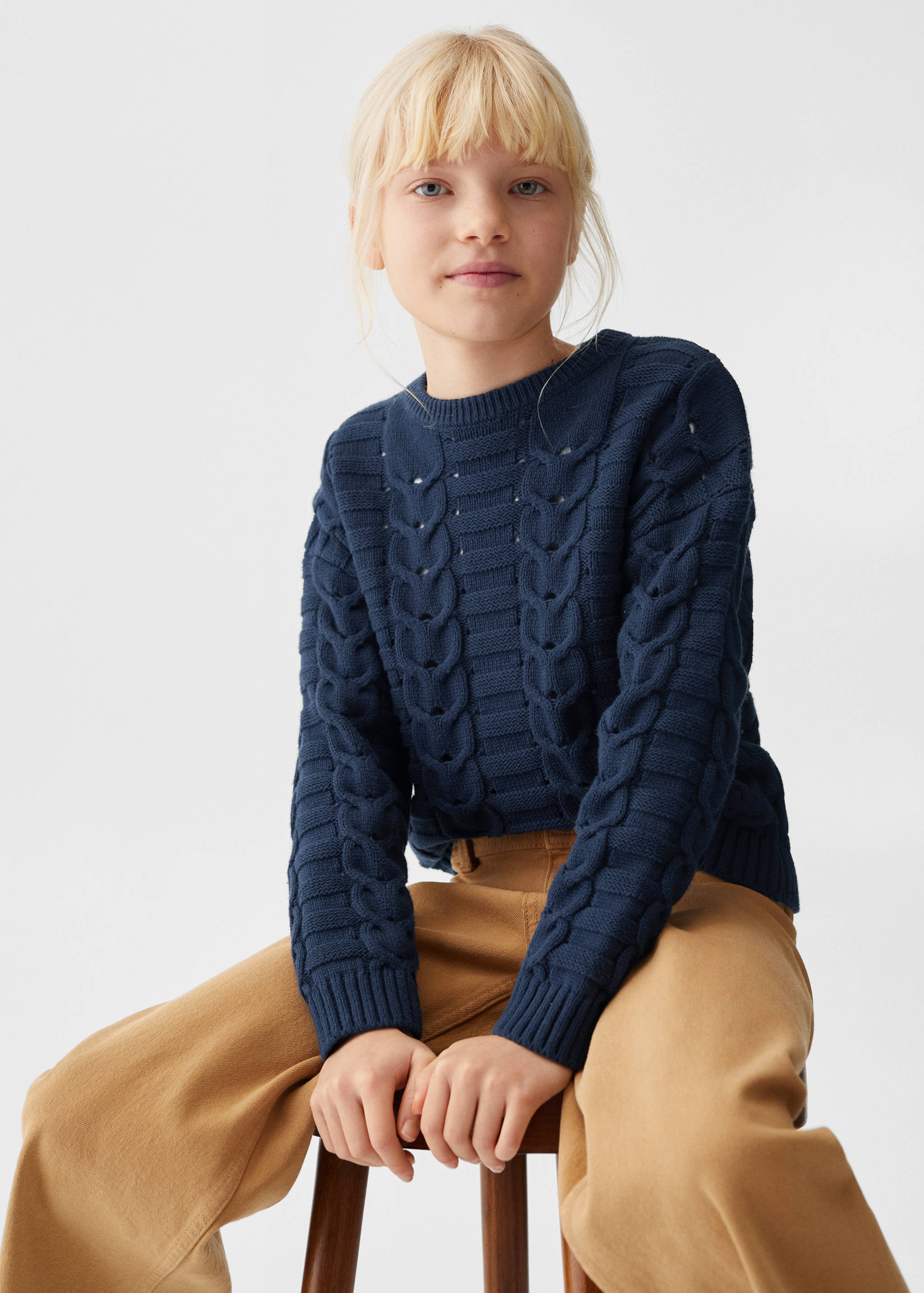 Camisola malha combinada - Pormenor do artigo 1