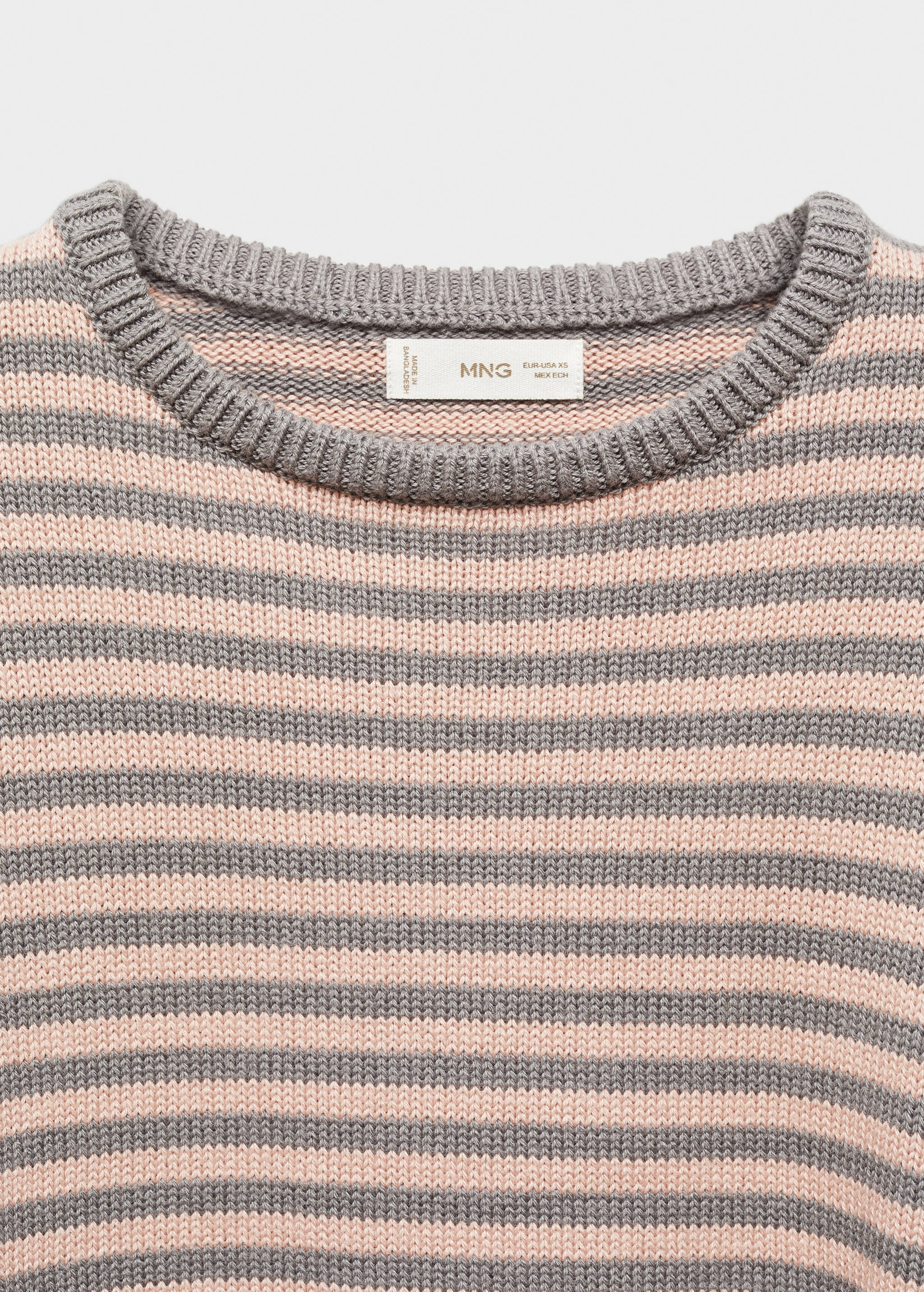 Gestreifter Strickpullover - Detail des Artikels 8