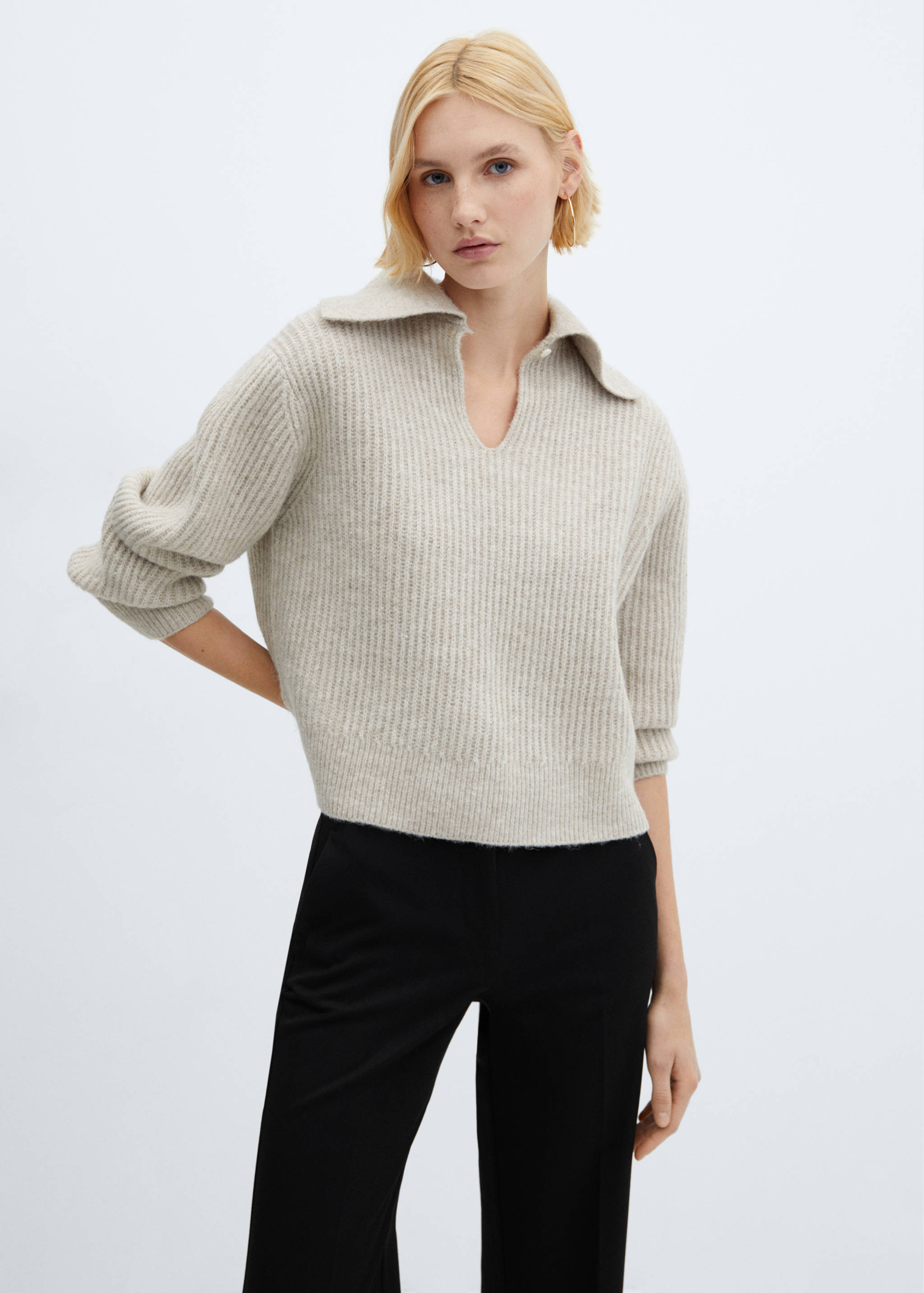 Pantalons wideleg tir mitjà - Detall de l'article 1