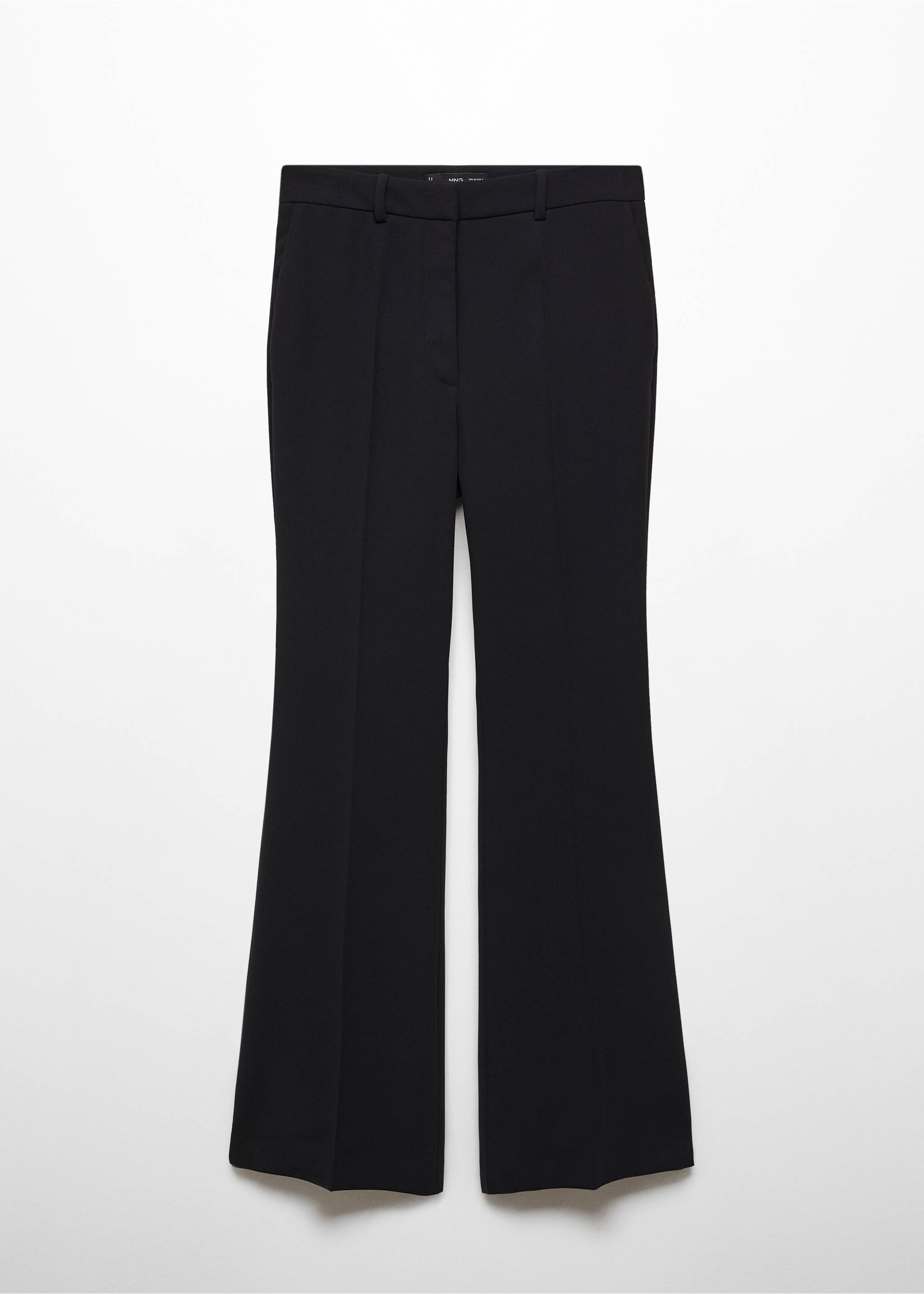Flared suit trousers - Article without model, Black. Ref: 67023266-00.