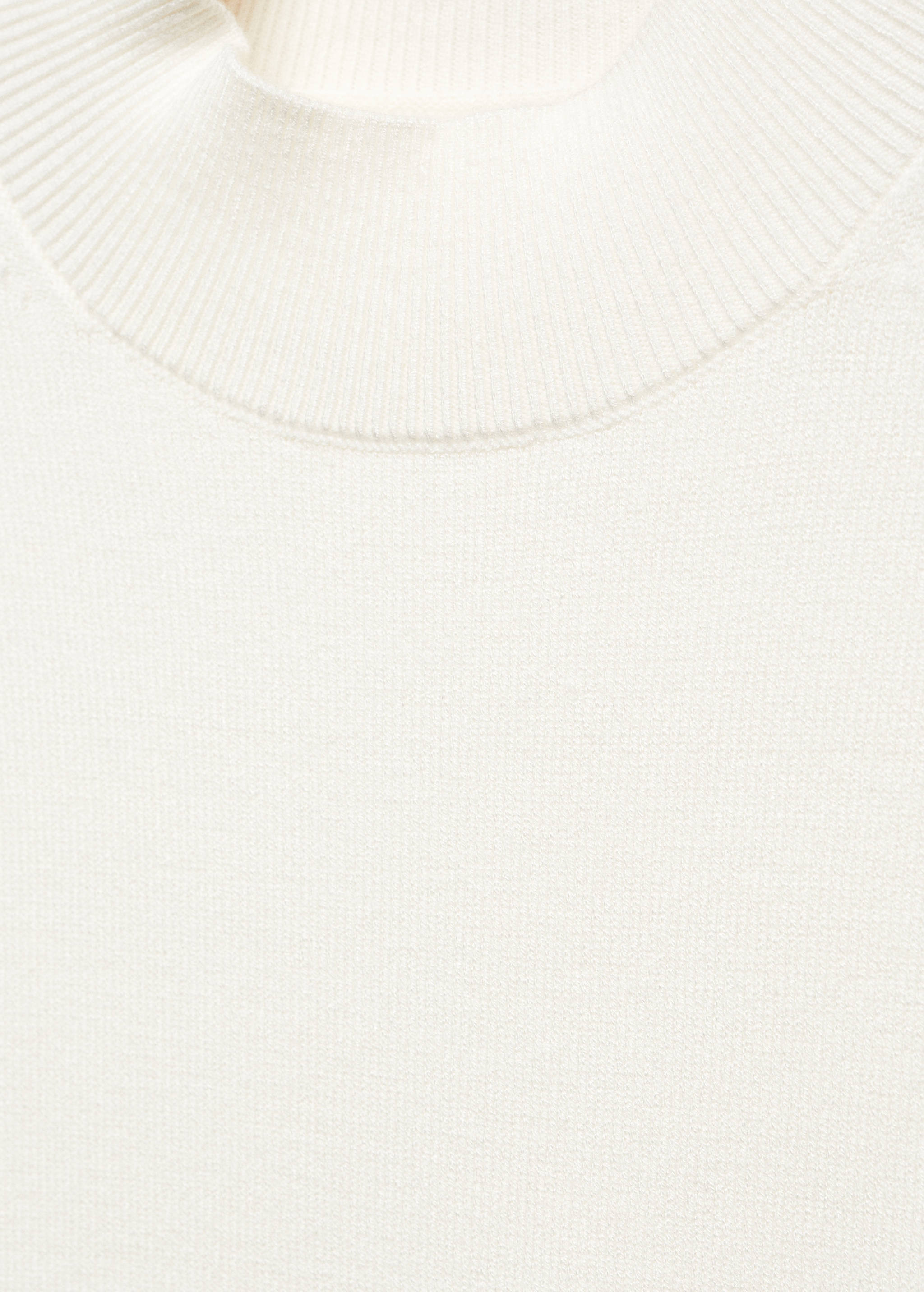 Knitted sweater with perkins neck - Details of the article 8