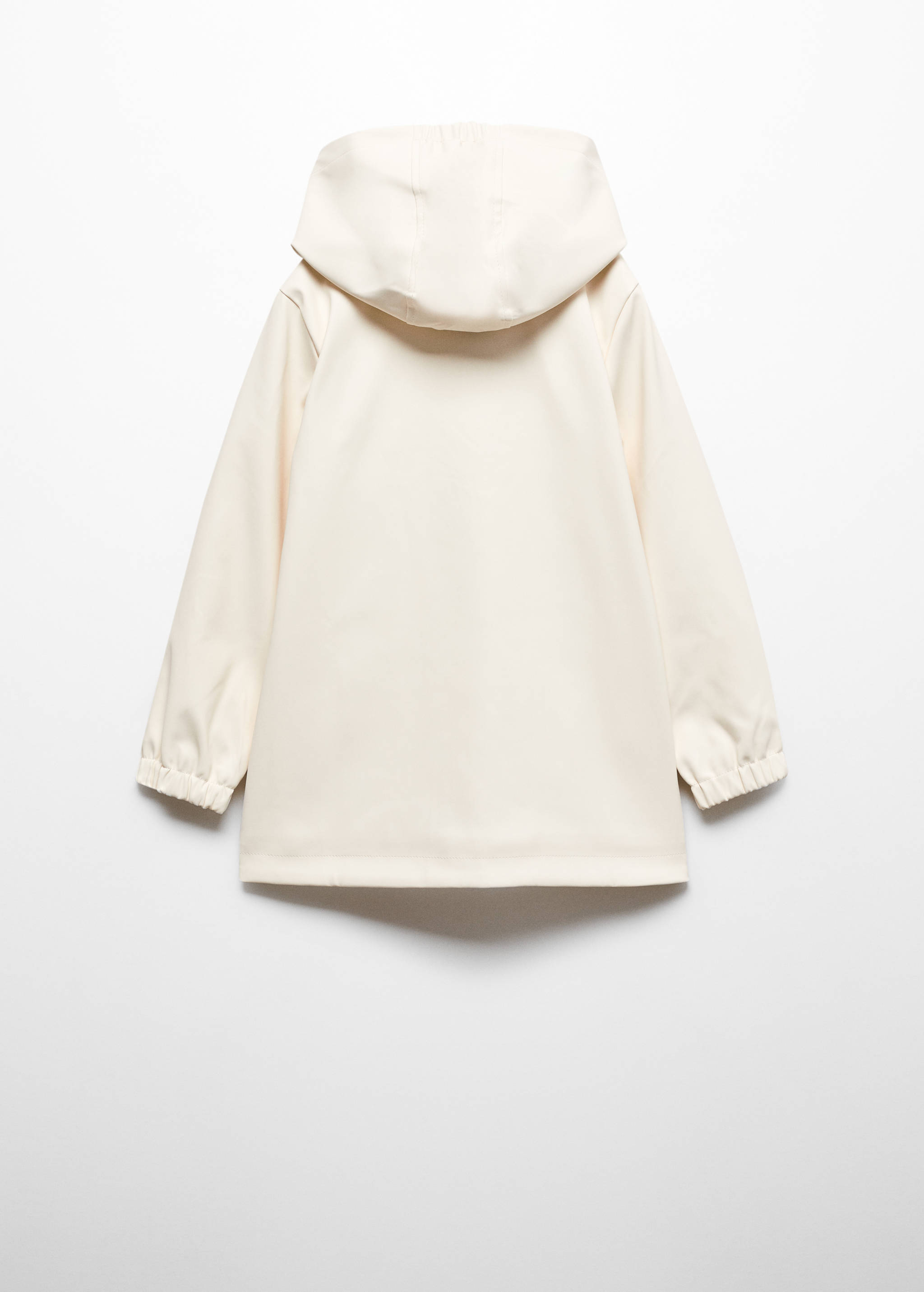 Veste imperméable à capuche - Verso de l’article