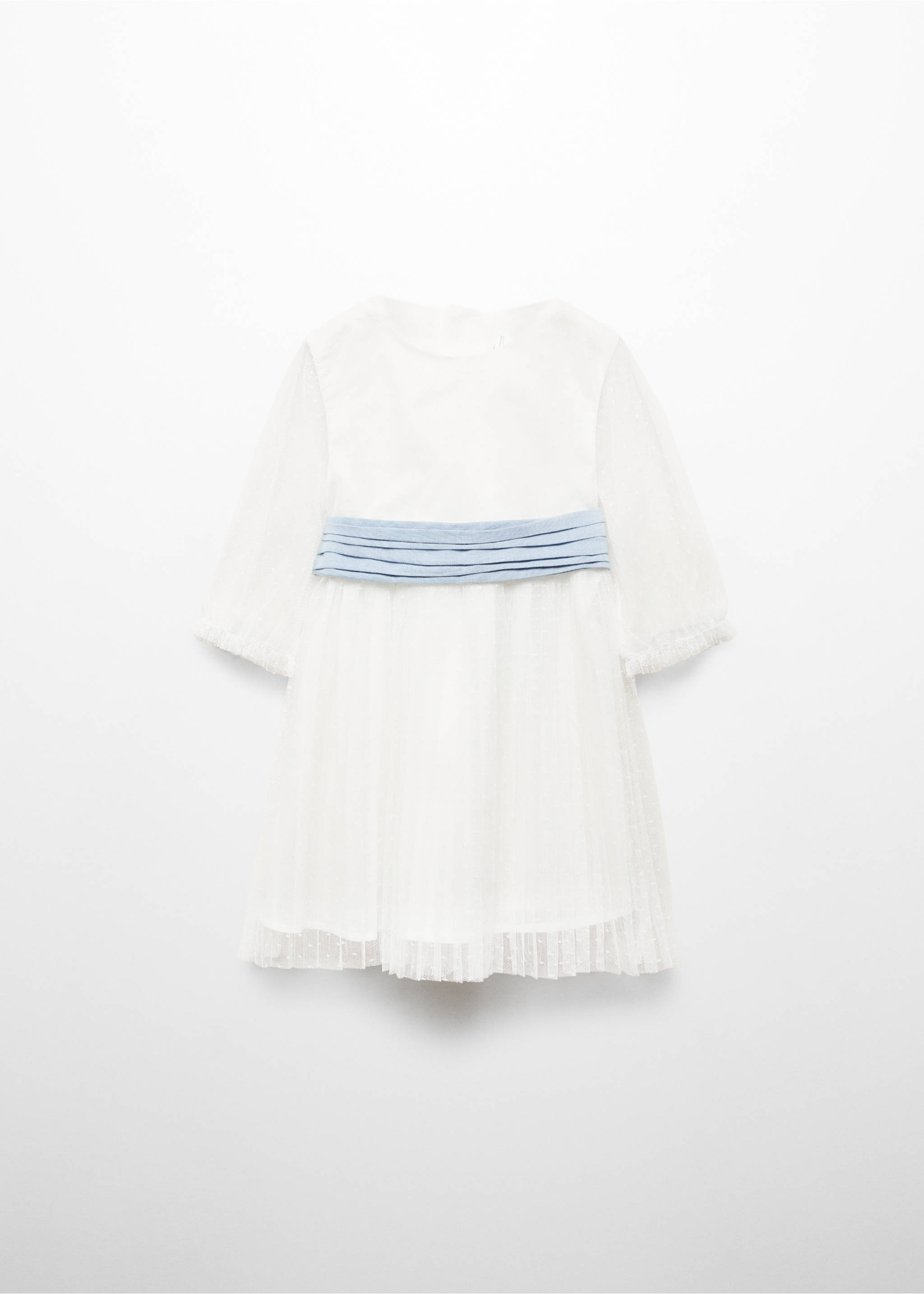 Plumeti dress - Article without model, Off White. Ref: 67023693-00.