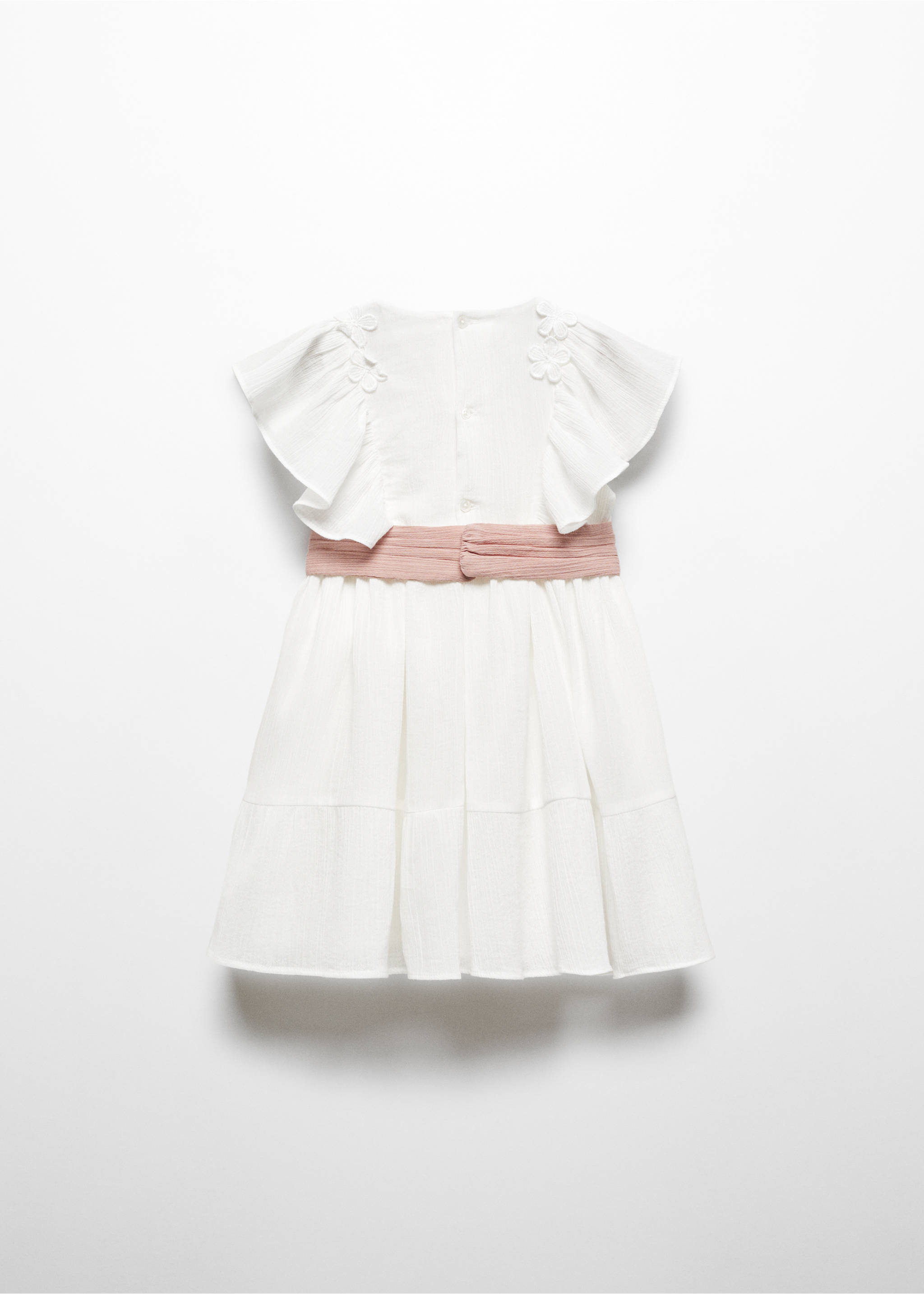 Bambula flower dress - Reverse of the article, Off White. Ref: 67023694-00.