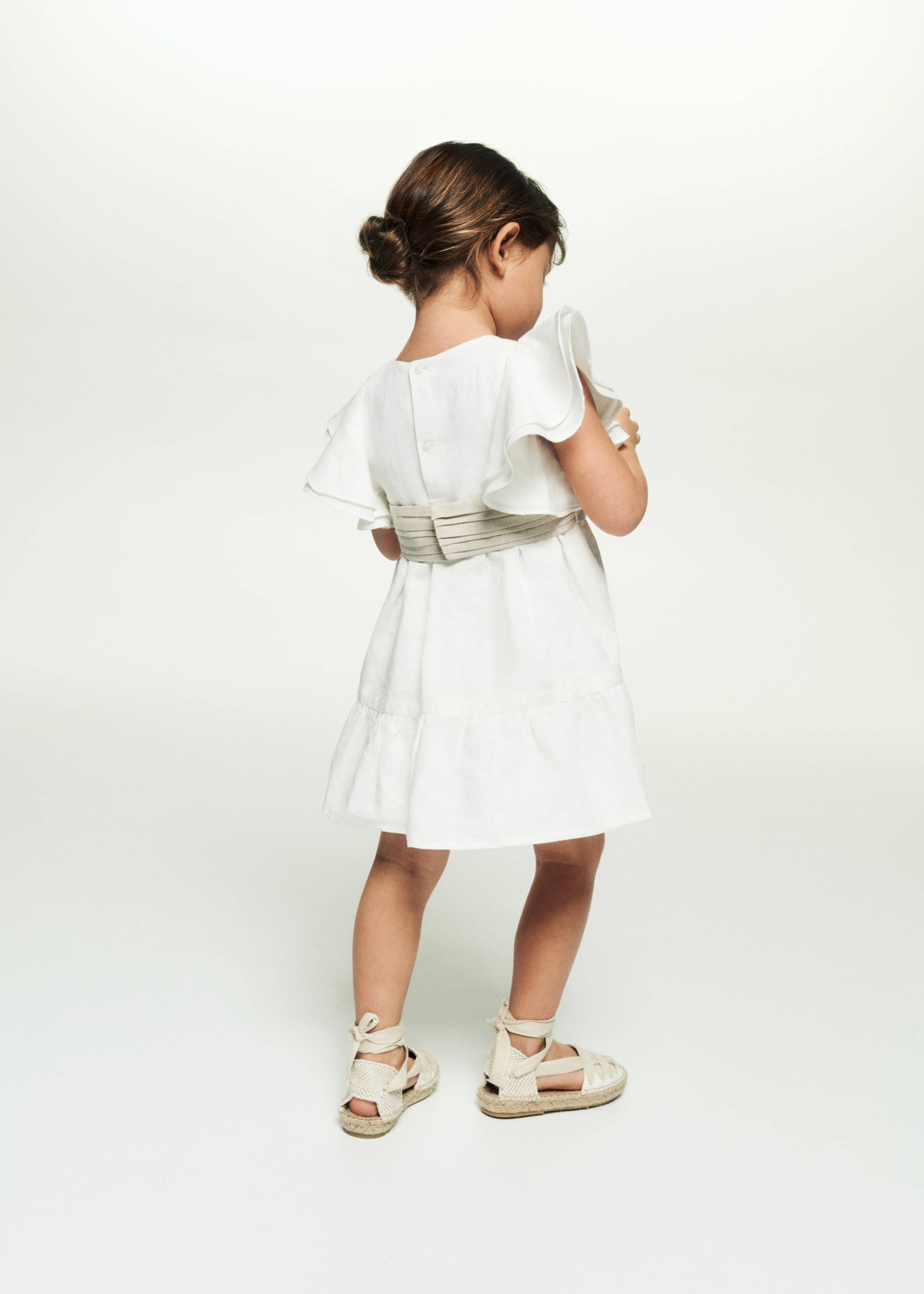 Belt linen dress - Details of the article 6