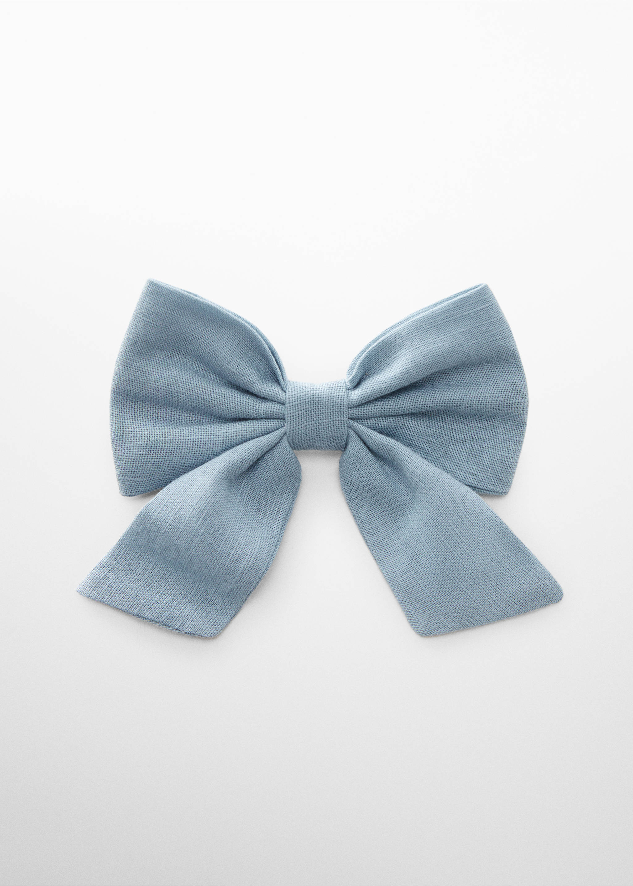 Schleifen-Haarspange - Artikel ohne Model, Blau. Ref: 67023697-00.