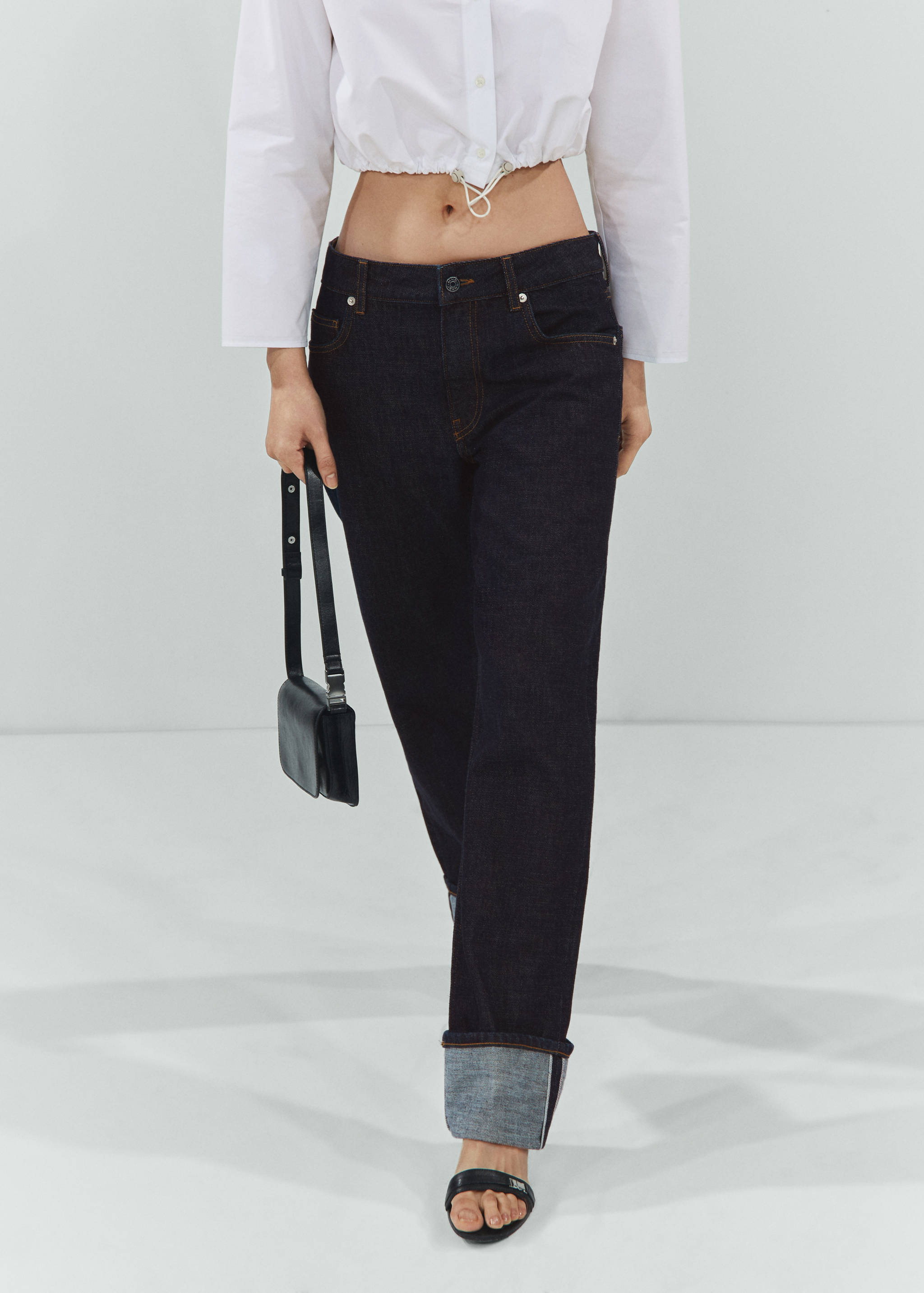 Straight selvedge jeans - Medium plane