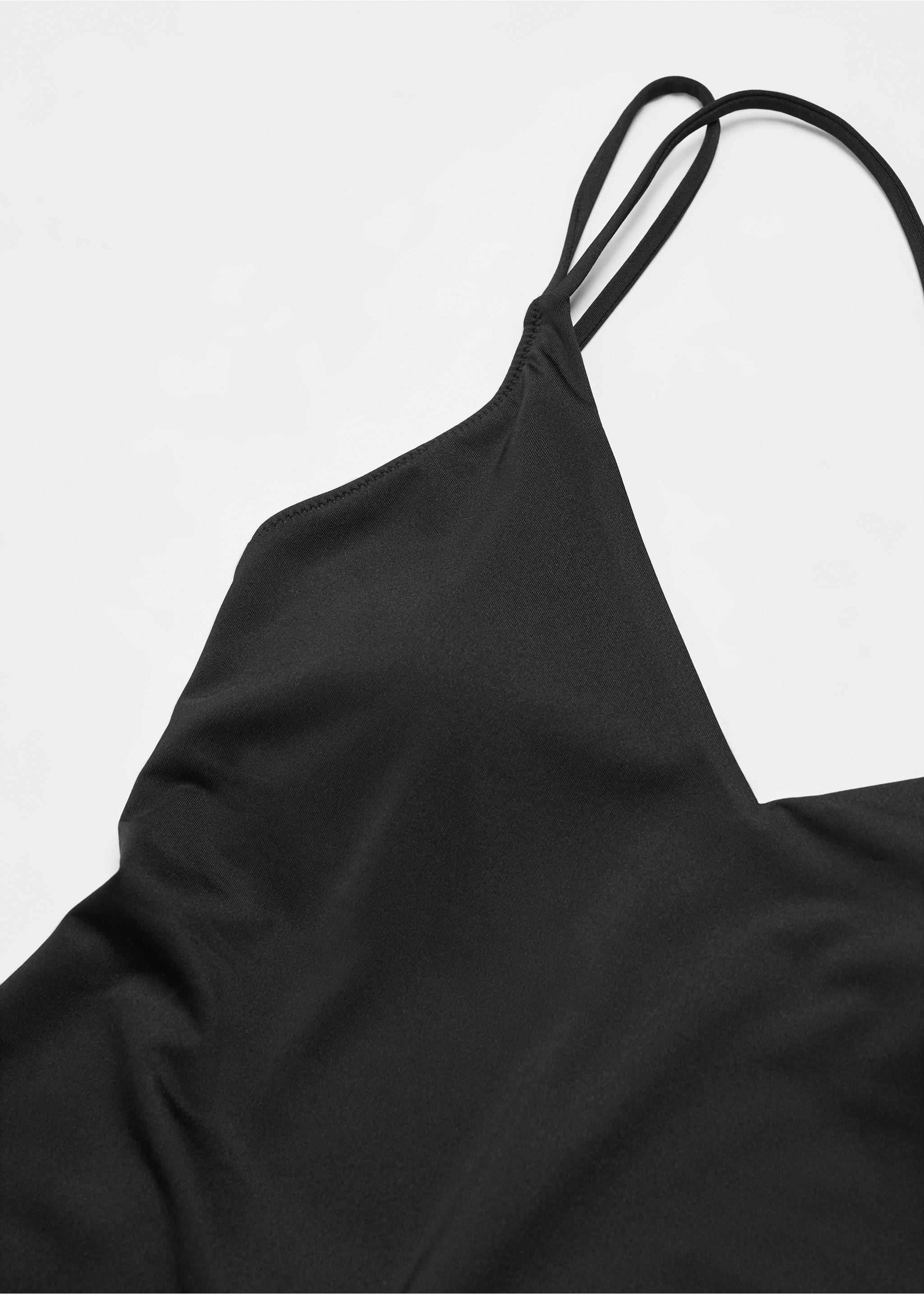 Plavky s výstřihem do V - Detail zboží 8, Černá. Ref: 67024013-00.