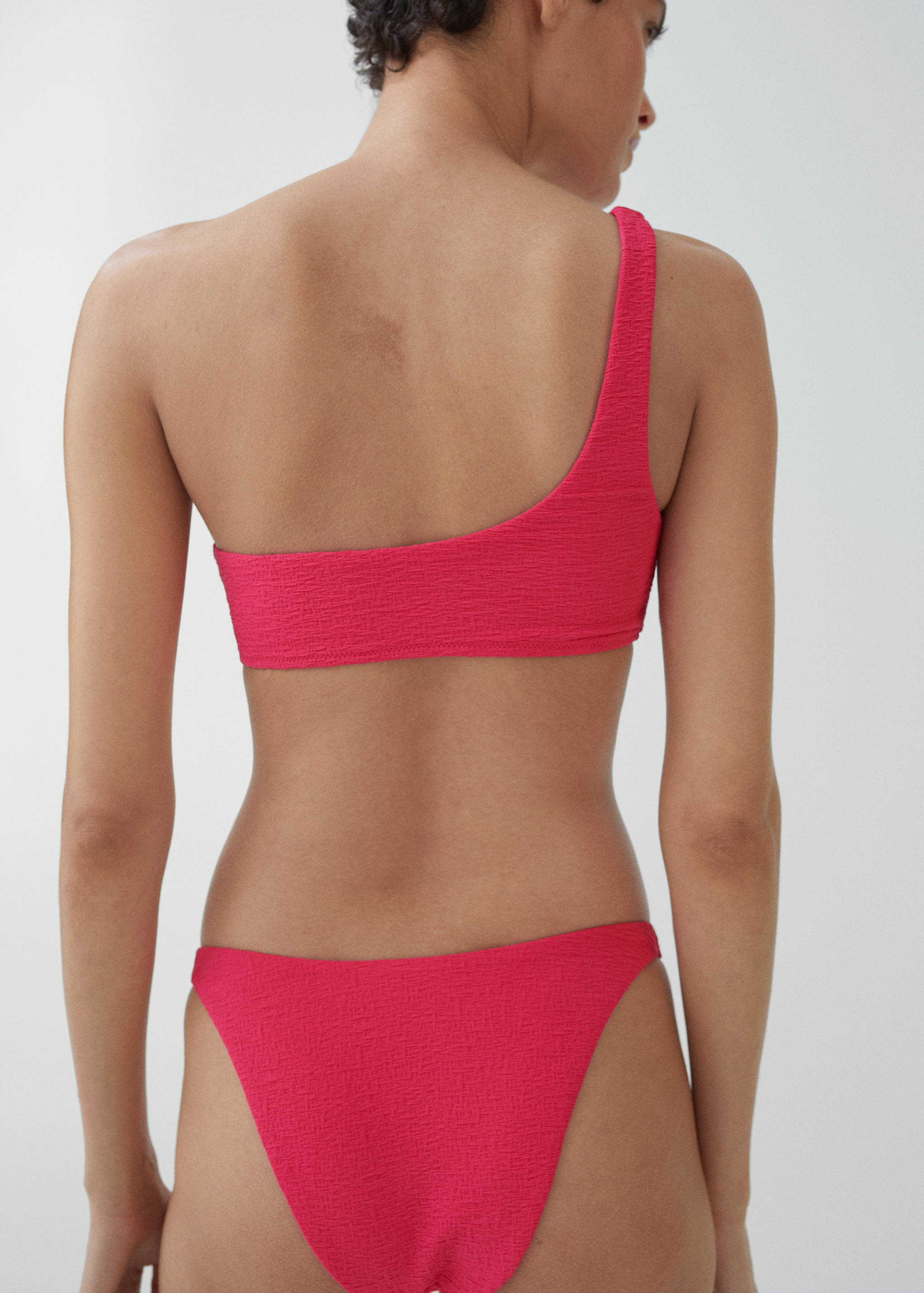 Top bikini asimétrico - Reverso del artículo