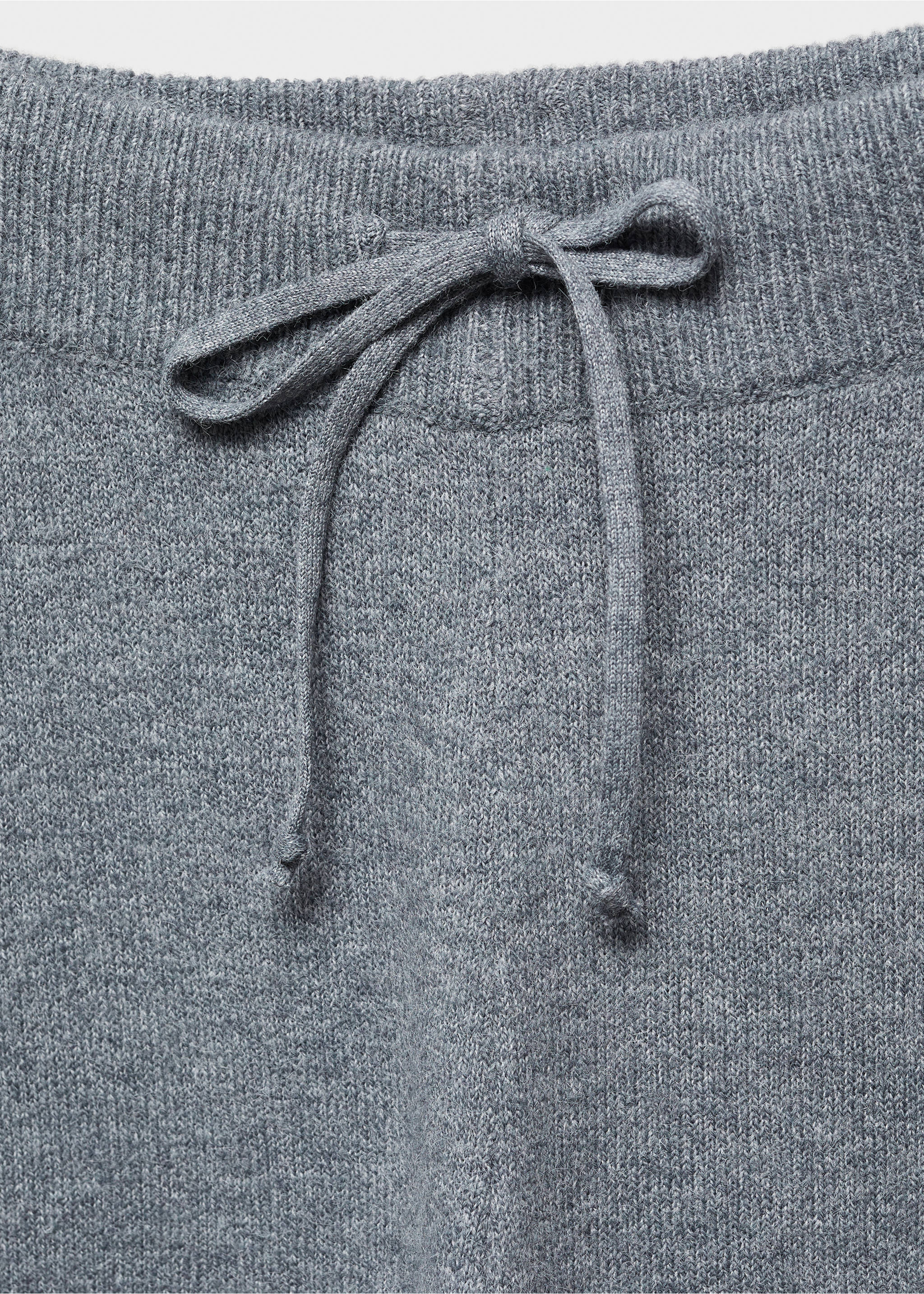 Joggerpants aus Strick - Detail des Artikels 8, Tintenblau. Ref: 67024022-00.