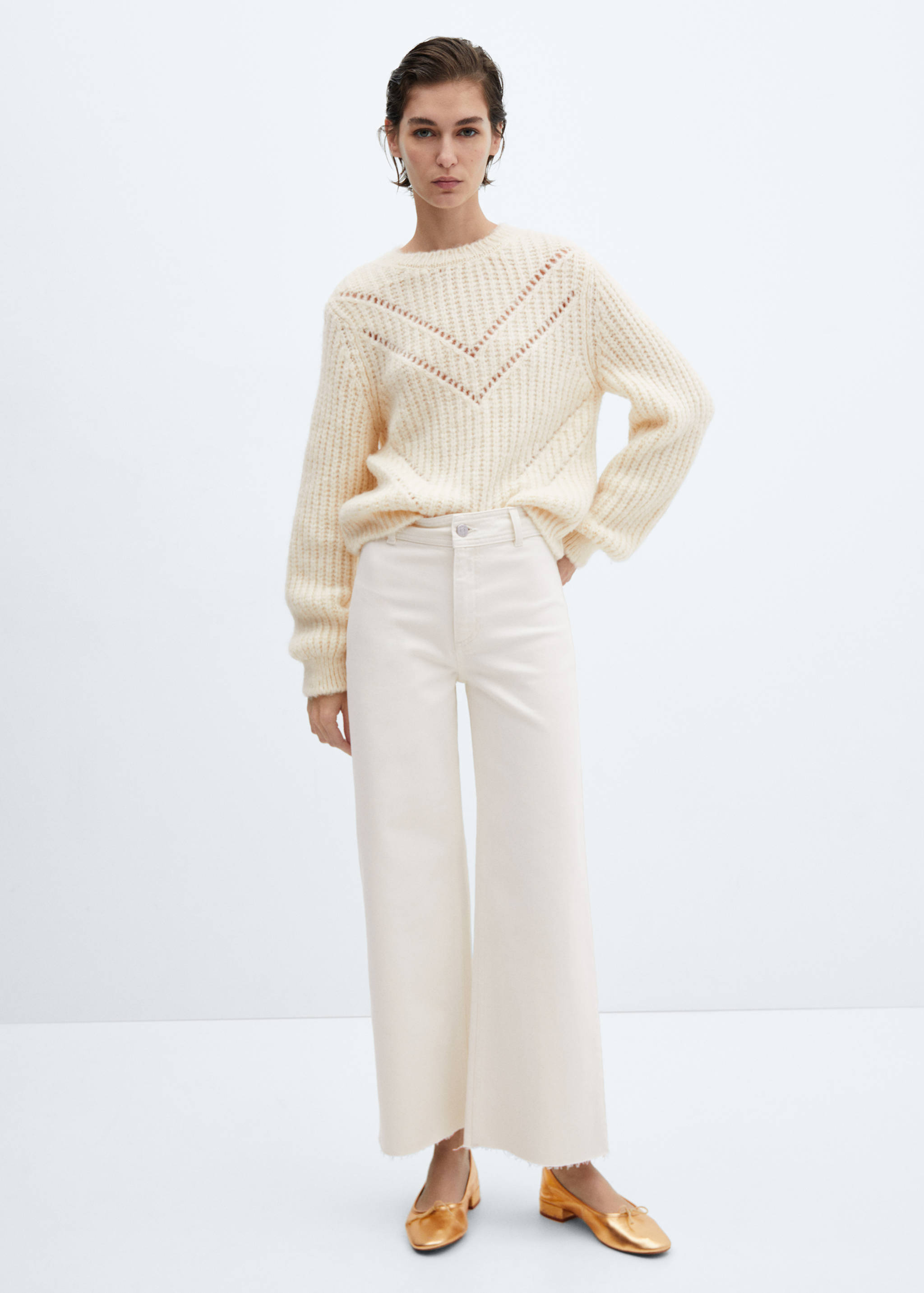 Catherin culotte high-rise jeans - General plane