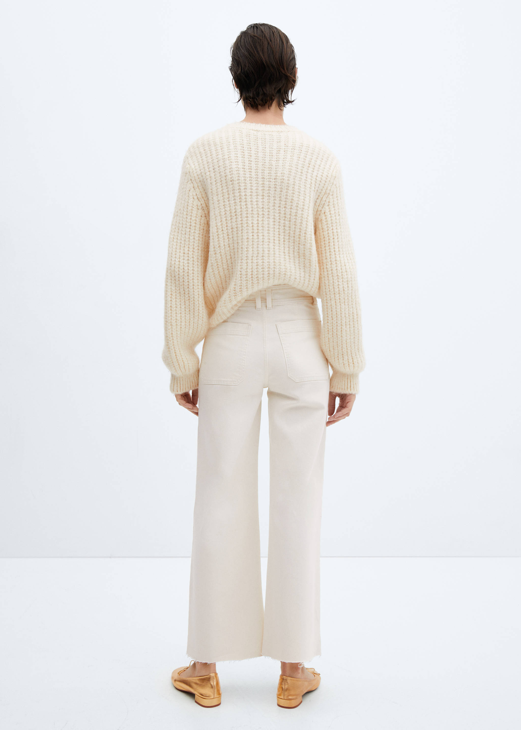 Catherin culotte high-rise jeans - Reverse of the article