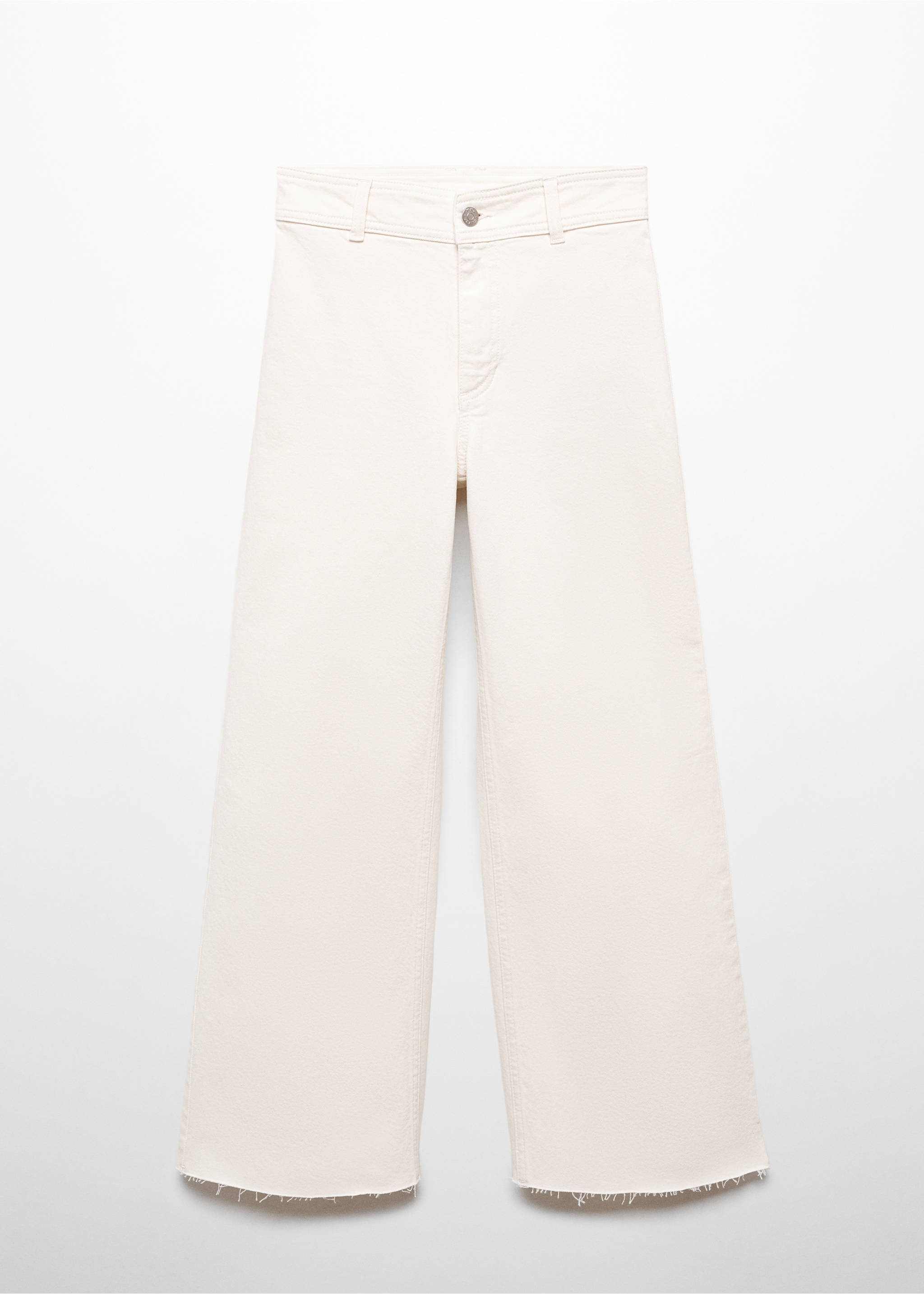 Catherin culotte high-rise jeans - Article without model, Off White. Ref: 67024033-00.