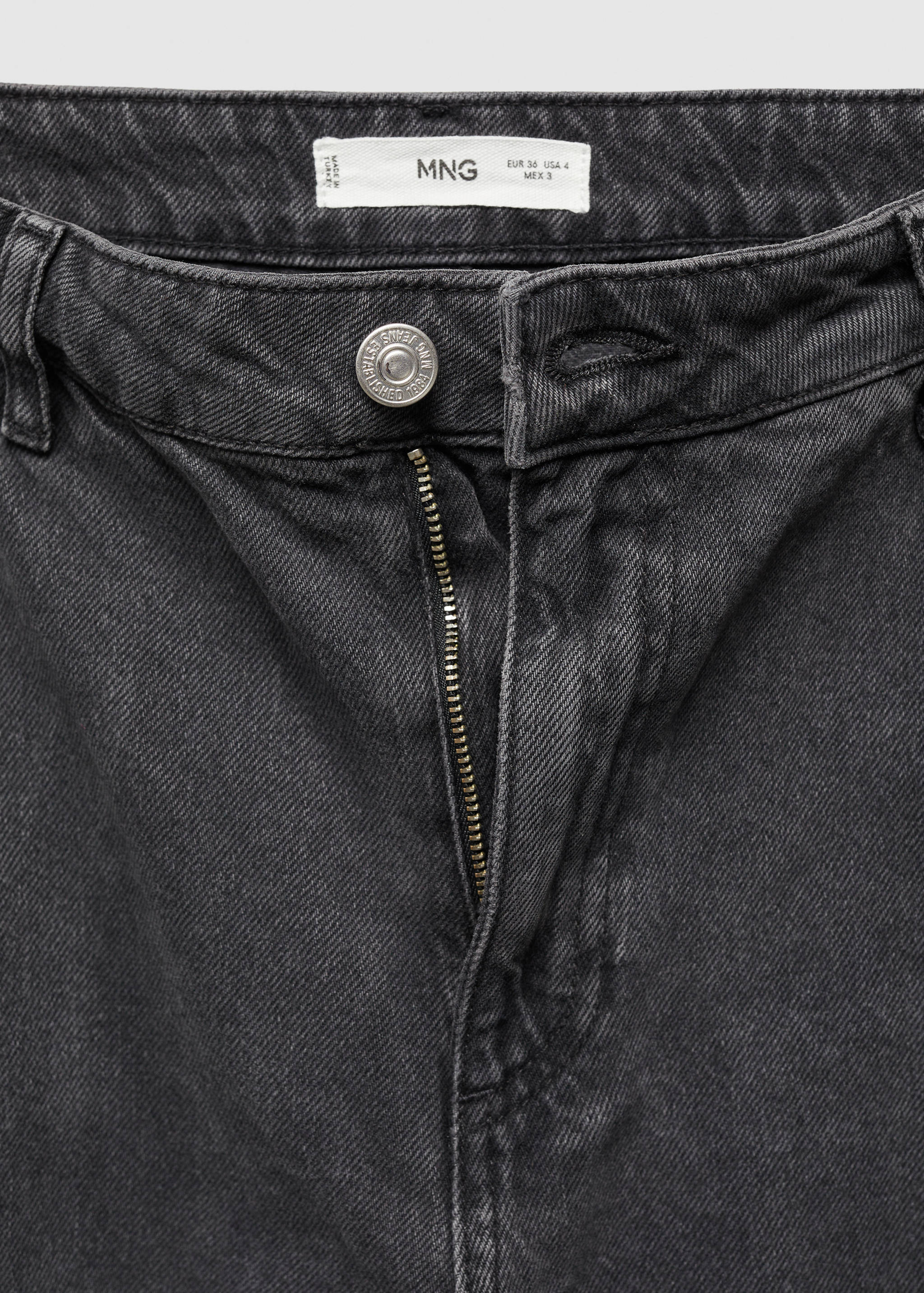 Jeans slouchy cargo tiro medio - Detalle del artículo 8