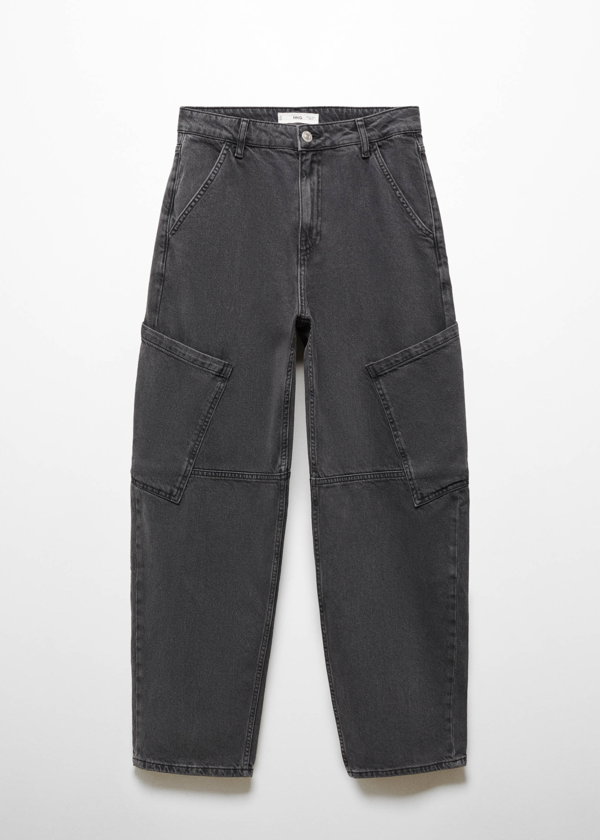Slouchy-Cargo-Jeans mit mittlerer Bundhöhe - Artikel ohne Model