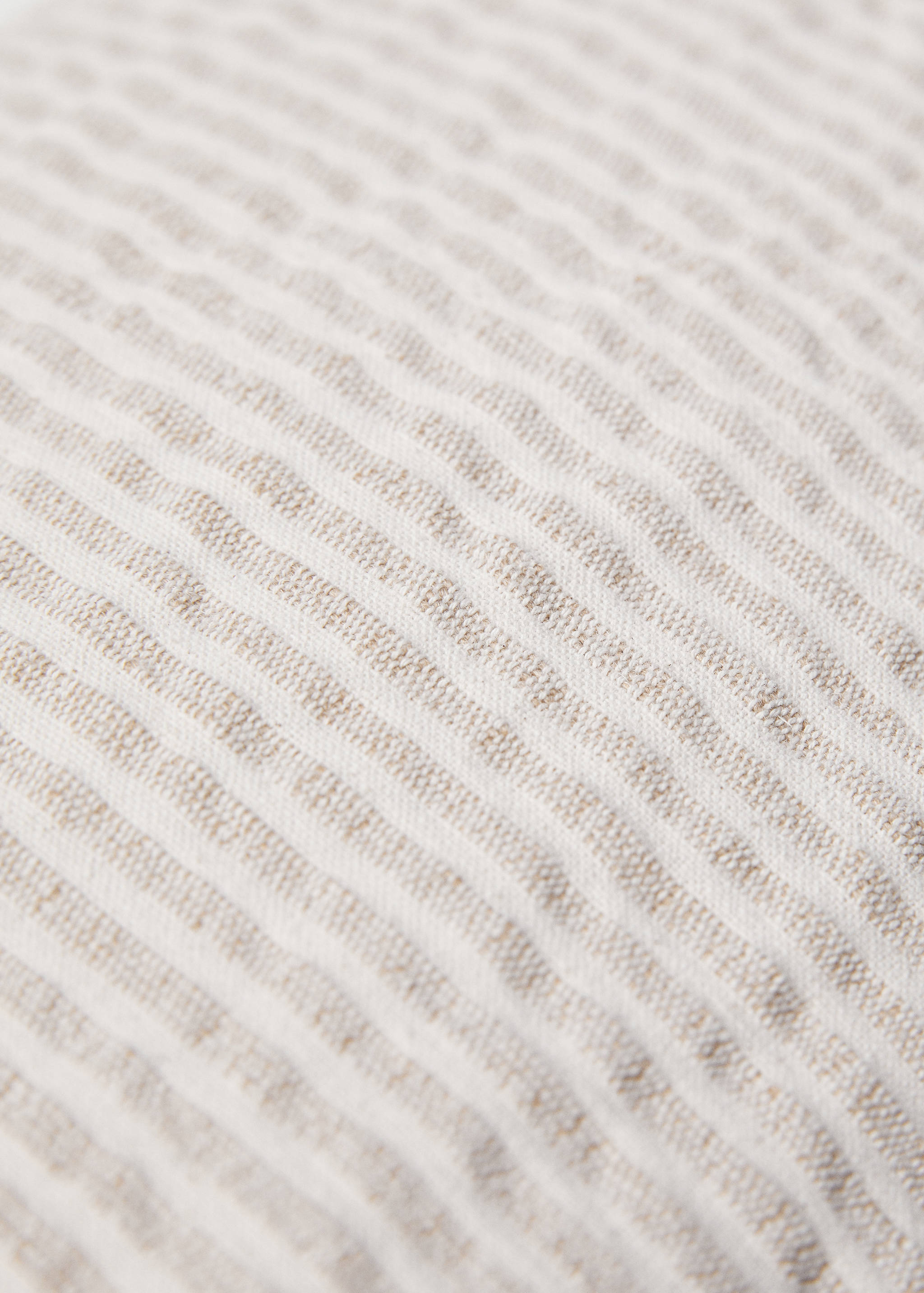 Housse de coussin texture rayures 30x50 cm - Détail de l'article 1