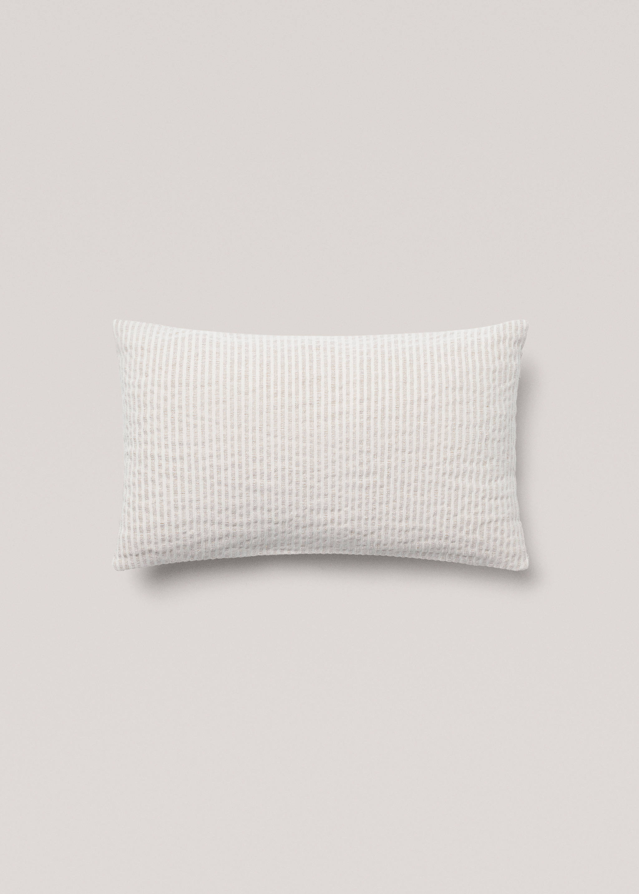 Housse de coussin texture rayures 30x50 cm - Article sans modèle