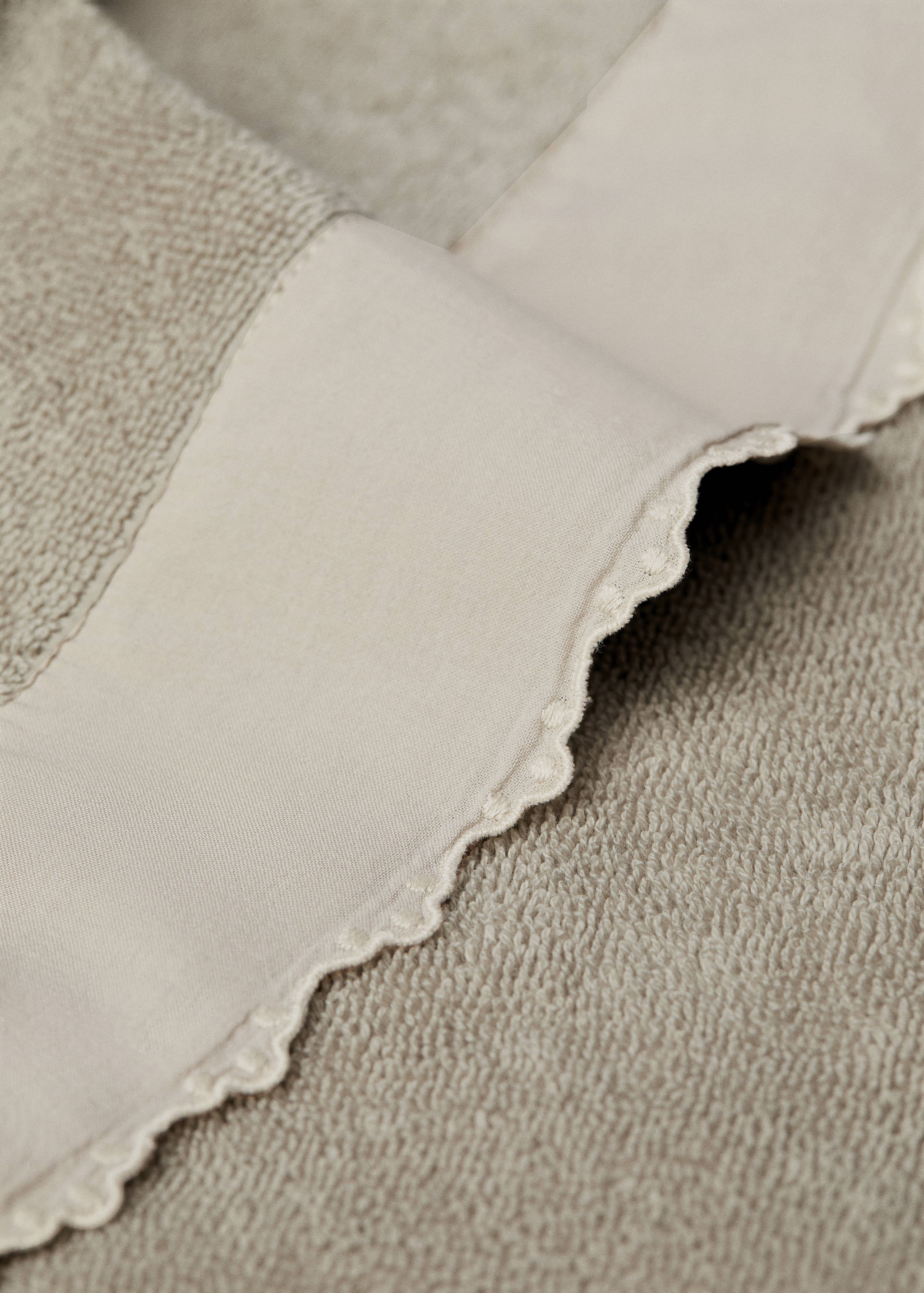 Cotton bath towel 90x150cm - Details of the article 1