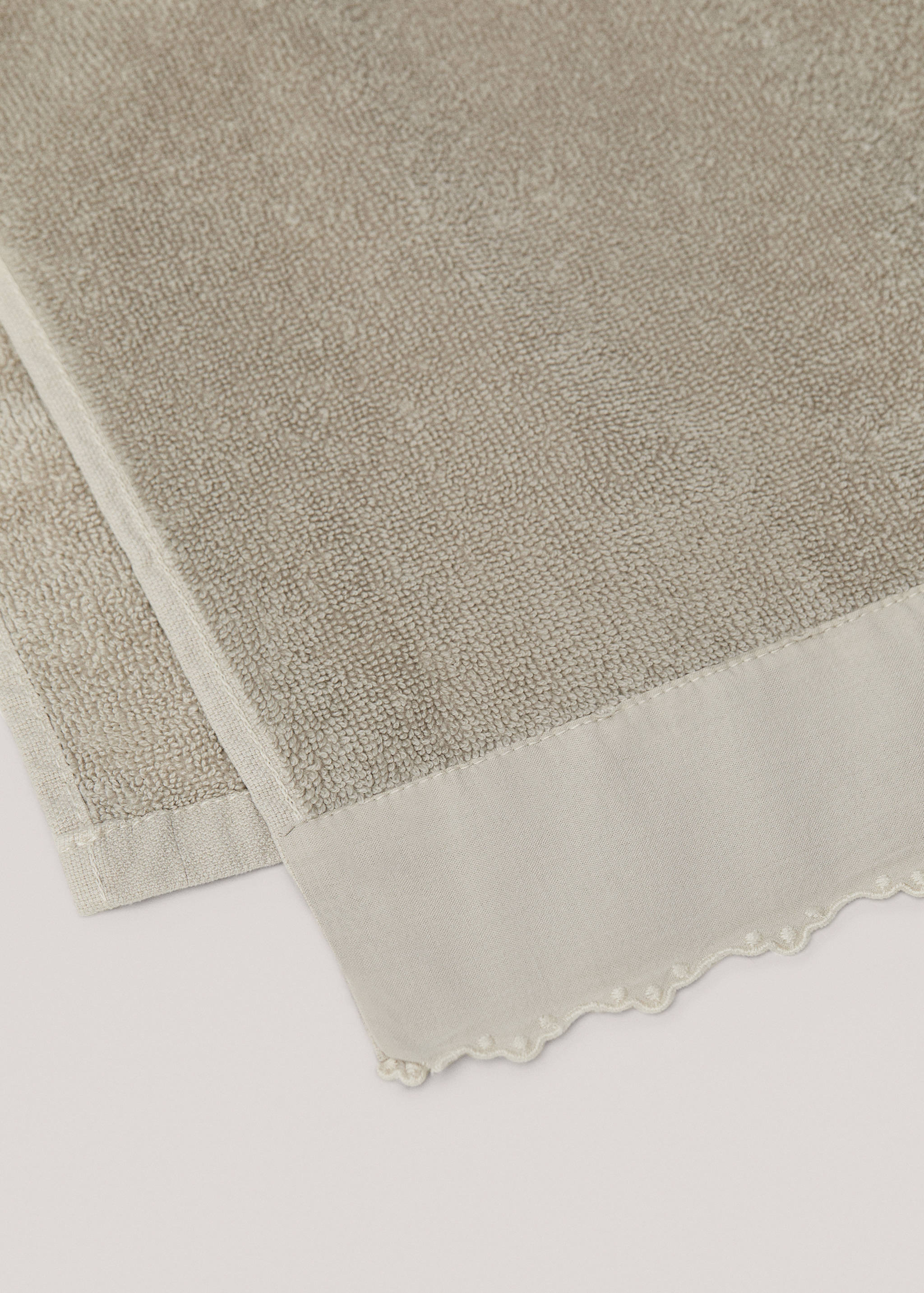 Cotton bath towel 90x150cm - Details of the article 2