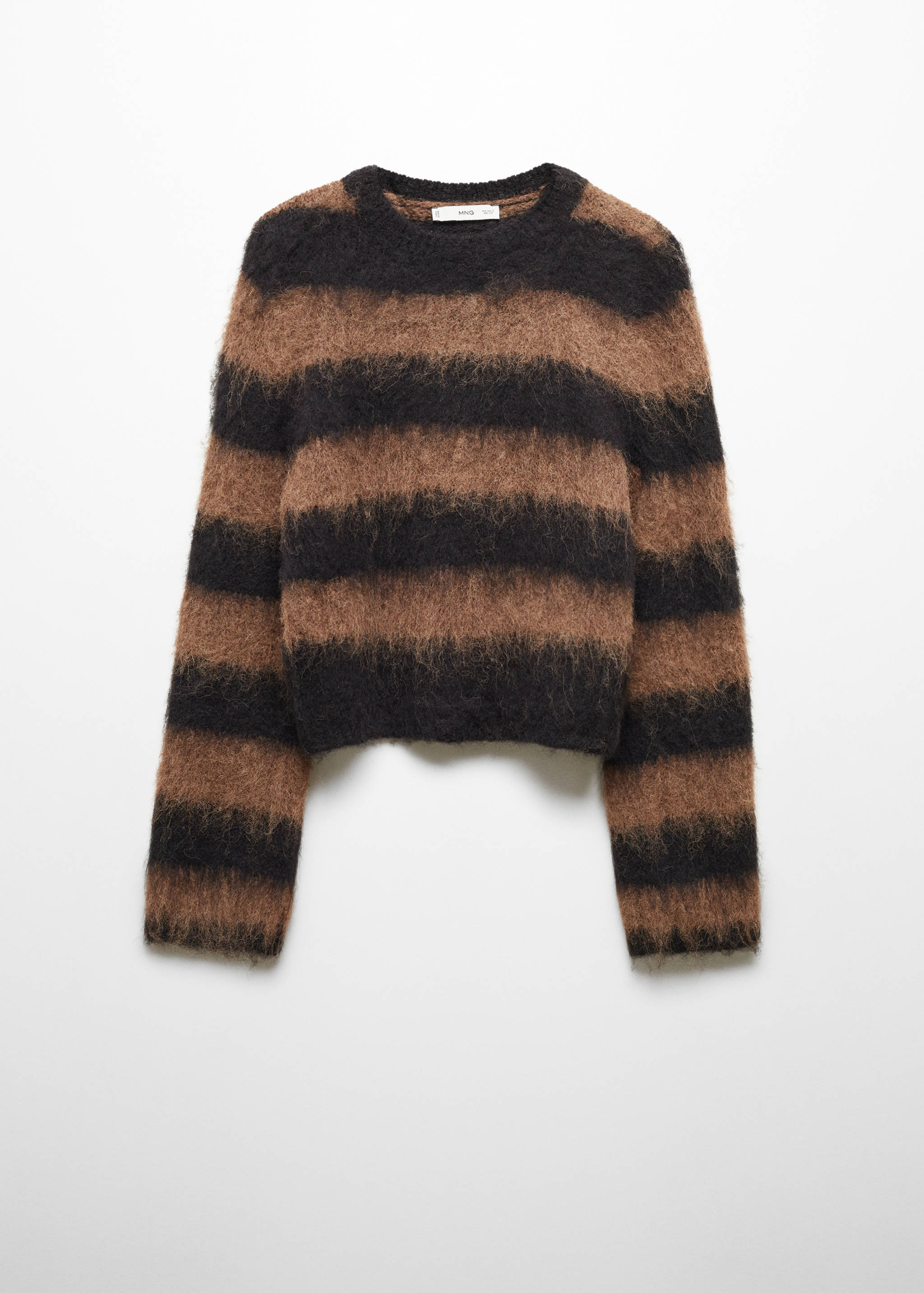 Pull-over en maille imitation fourrure - Article sans modèle