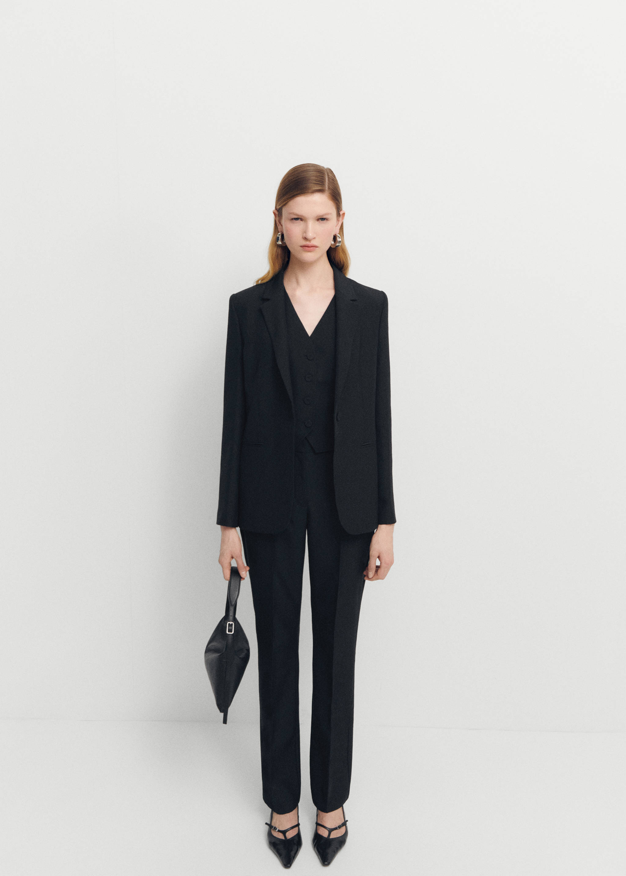 Pantalon de costume laine - Plan général