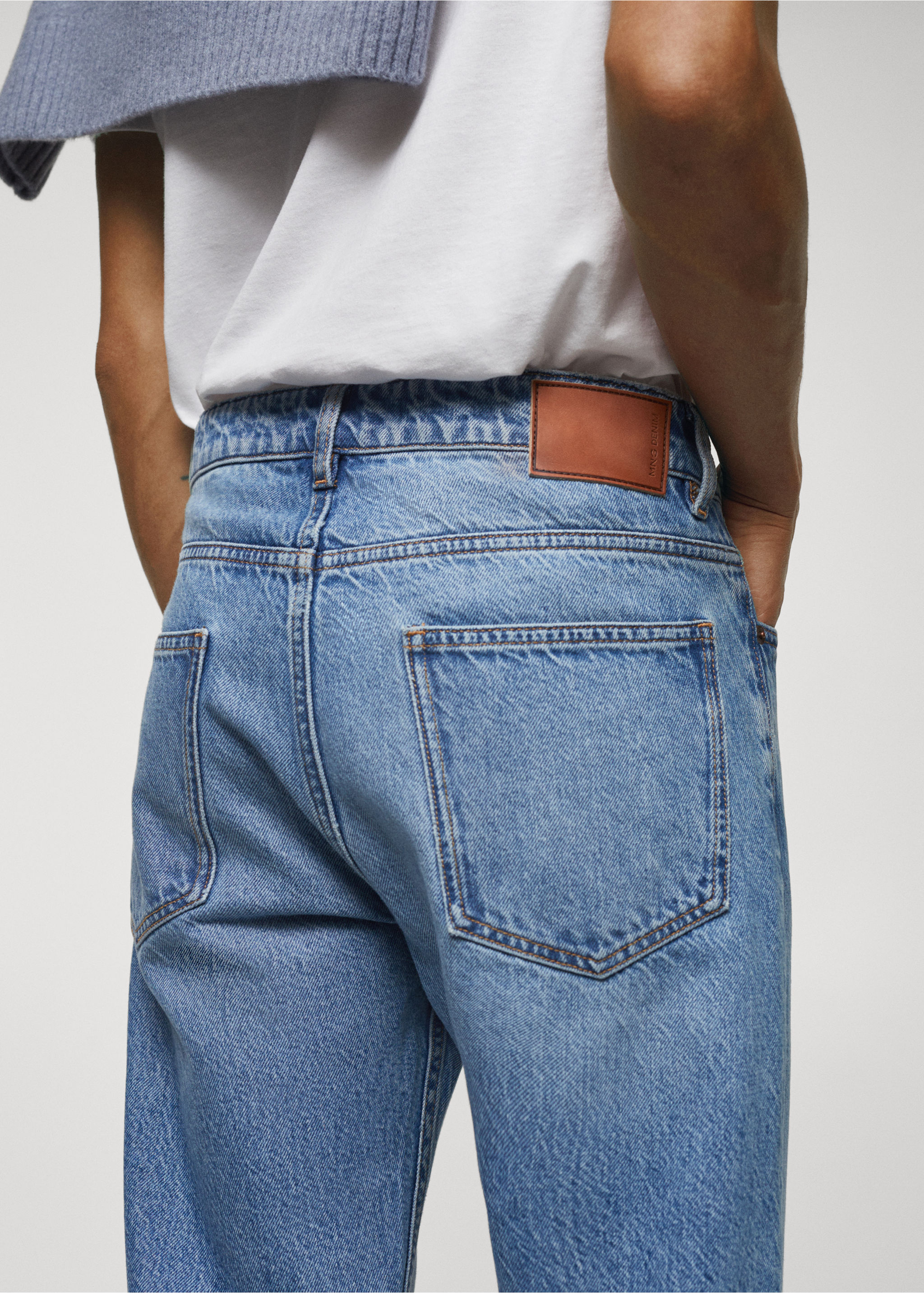 Tapered-fit jeans - Details of the article 6