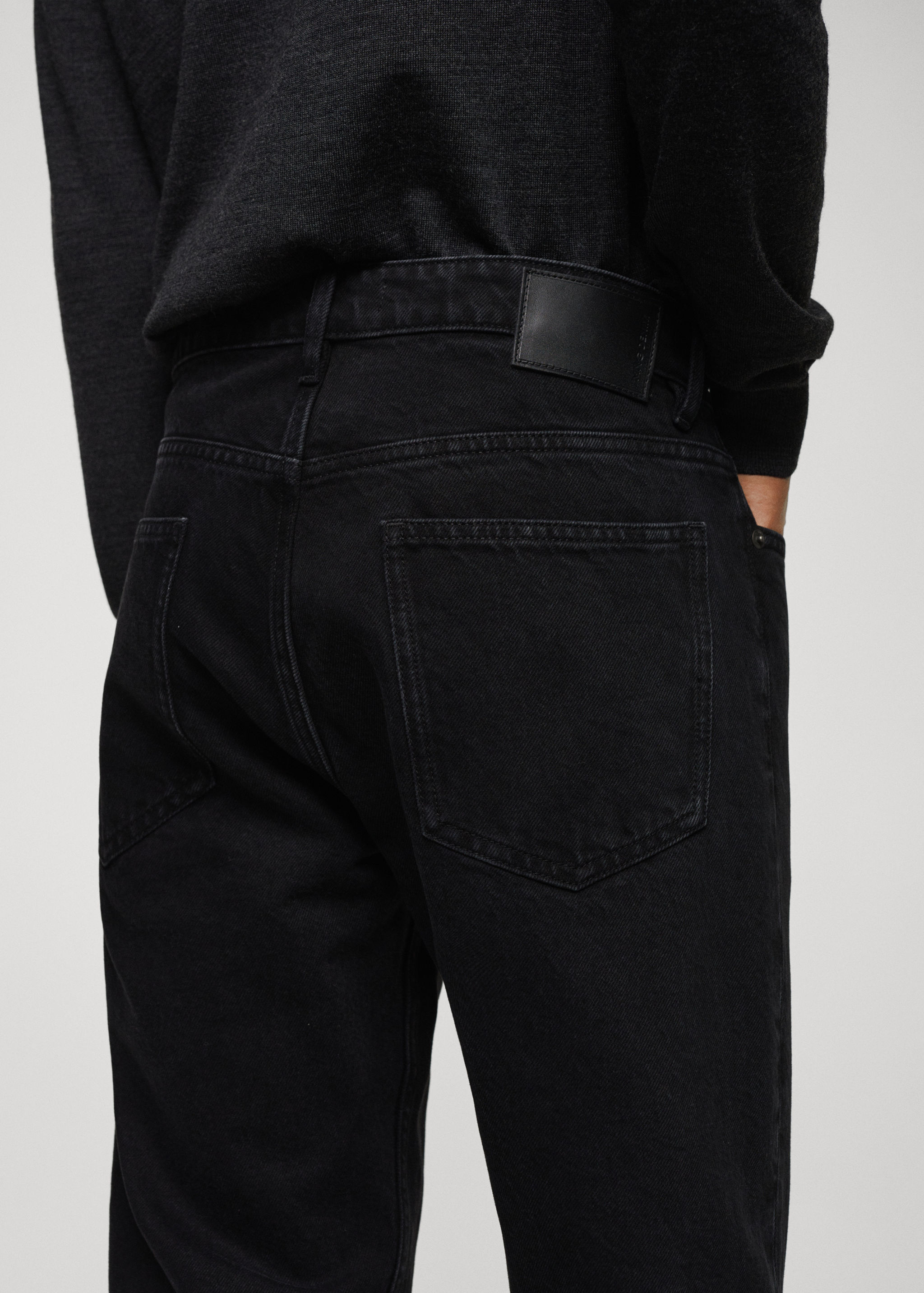 Tapered-fit jeans - Details of the article 4