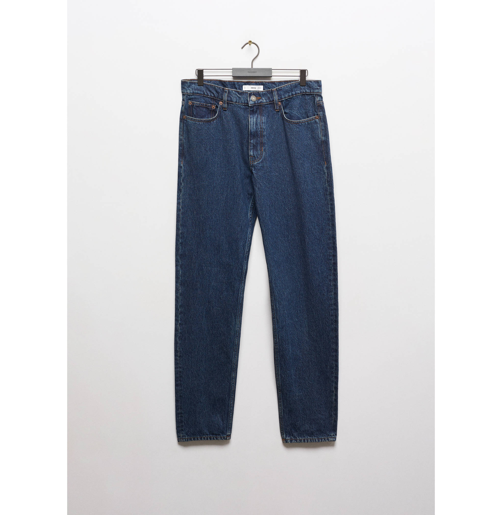 Straight-Fit-Jeans mit dunkler Waschung - Artikel ohne Model