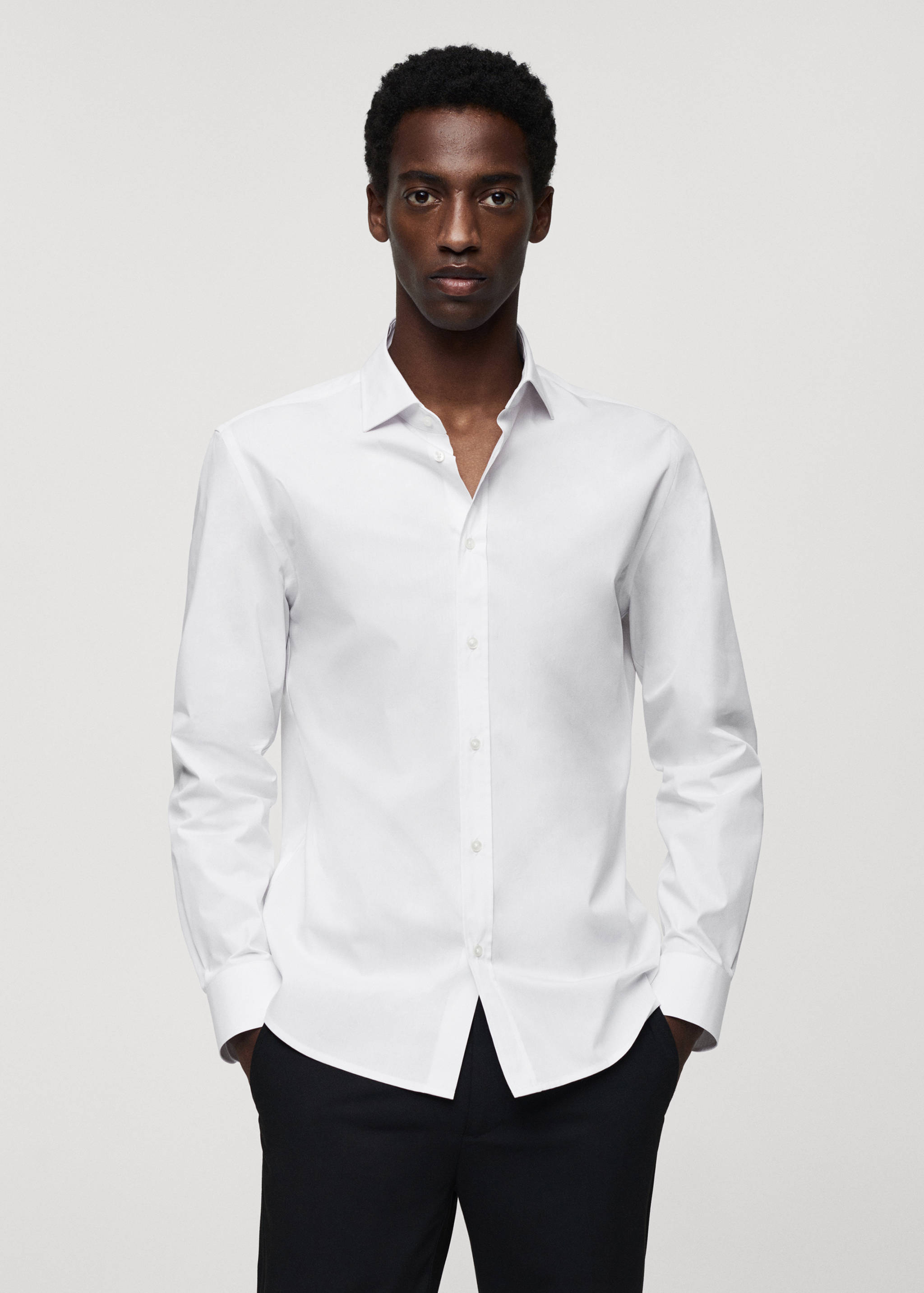 Coolmax® cotton shirt - Medium plane