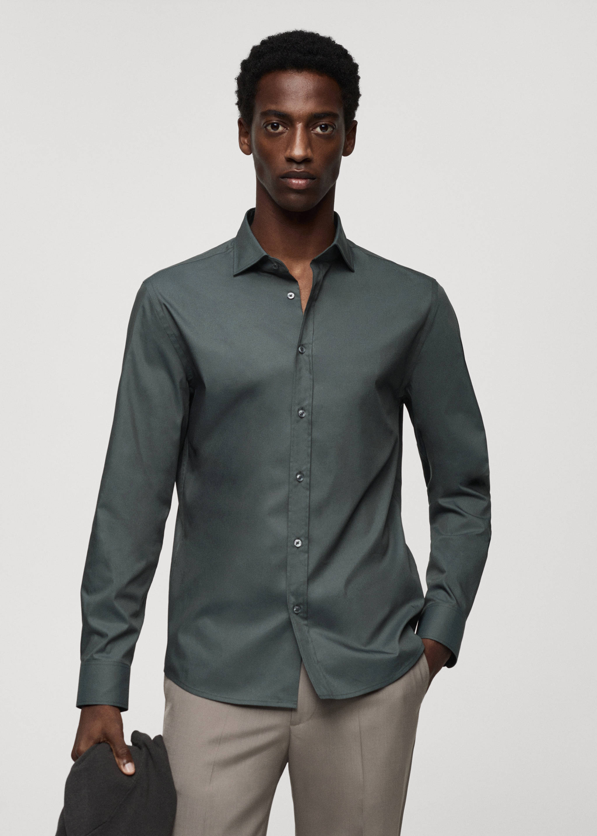 Coolmax® cotton shirt - Medium plane