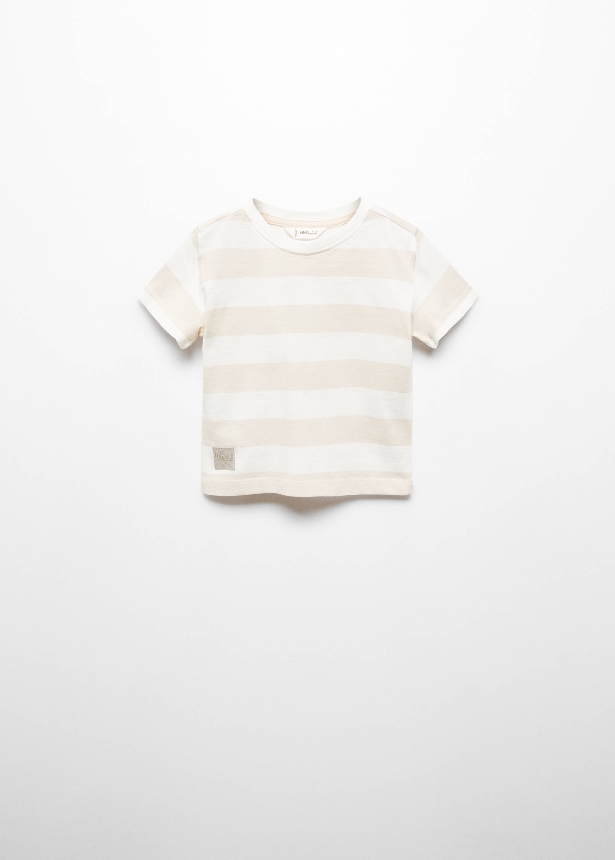 T-shirt rayures motif - Article sans modèle