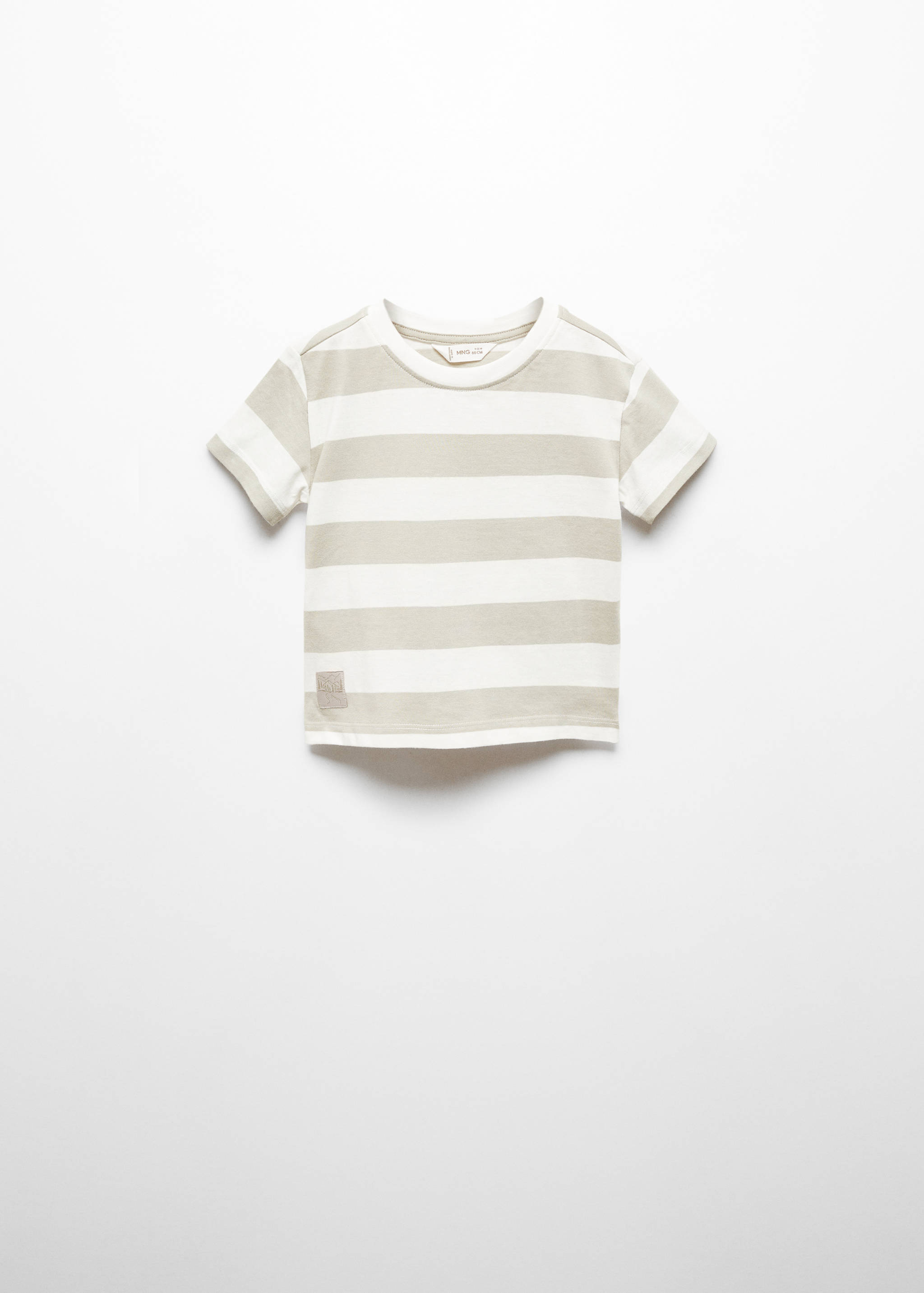 T-shirt rayures motif - Article sans modèle