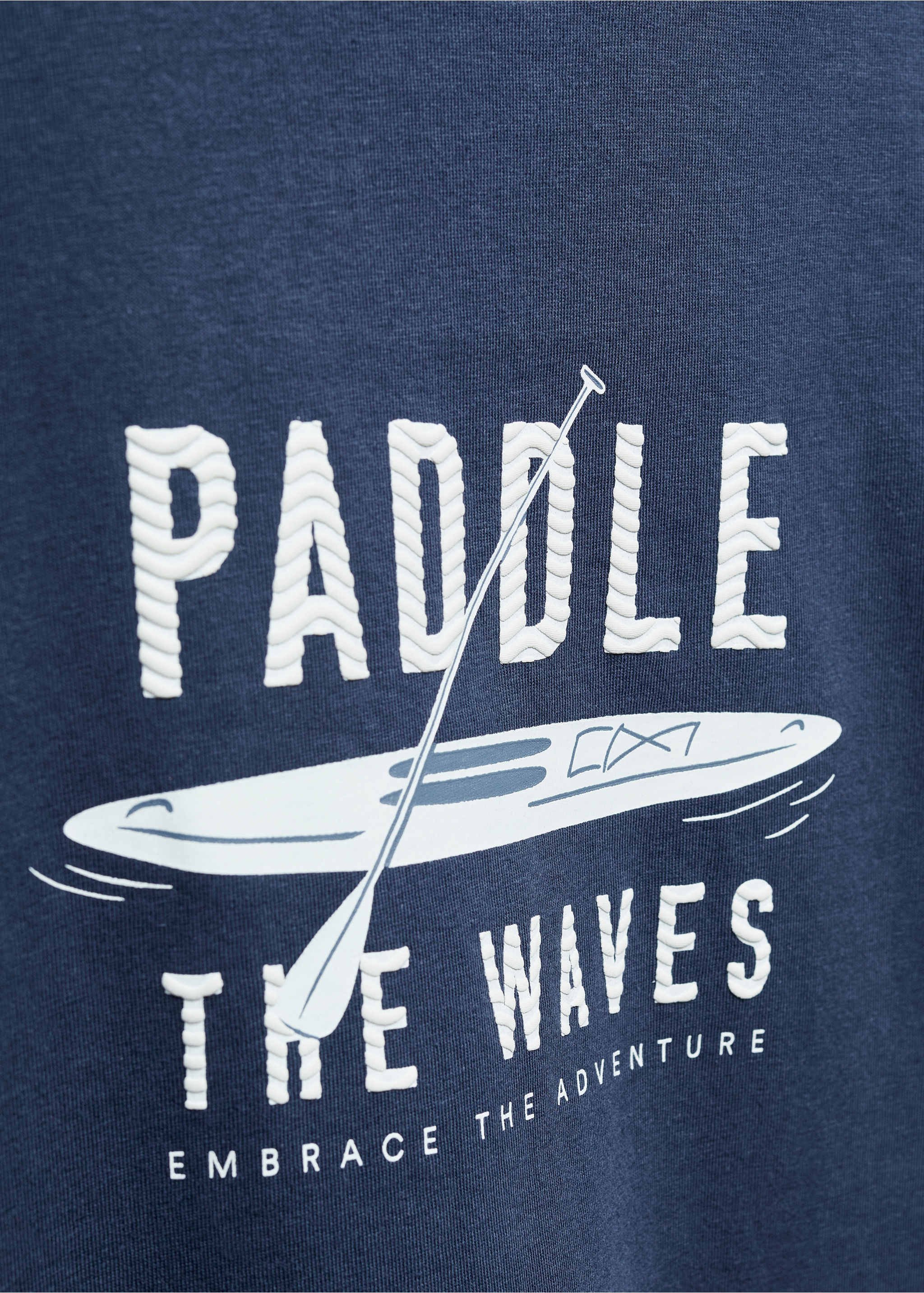 T-Shirt mit Textaufdruck - Detail des Artikels 8
