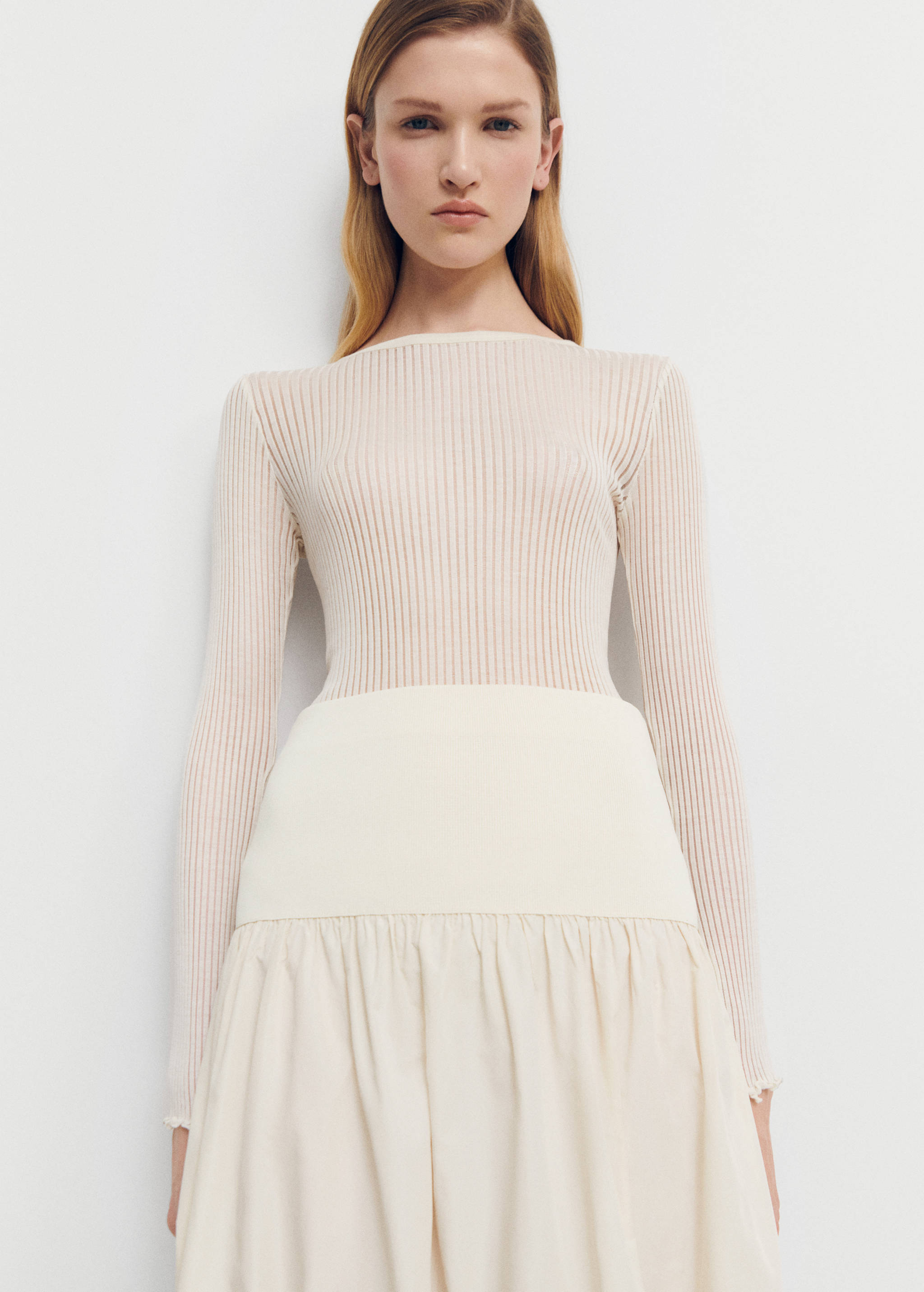 Falda evasé panel elástico - Detalle del artículo 1