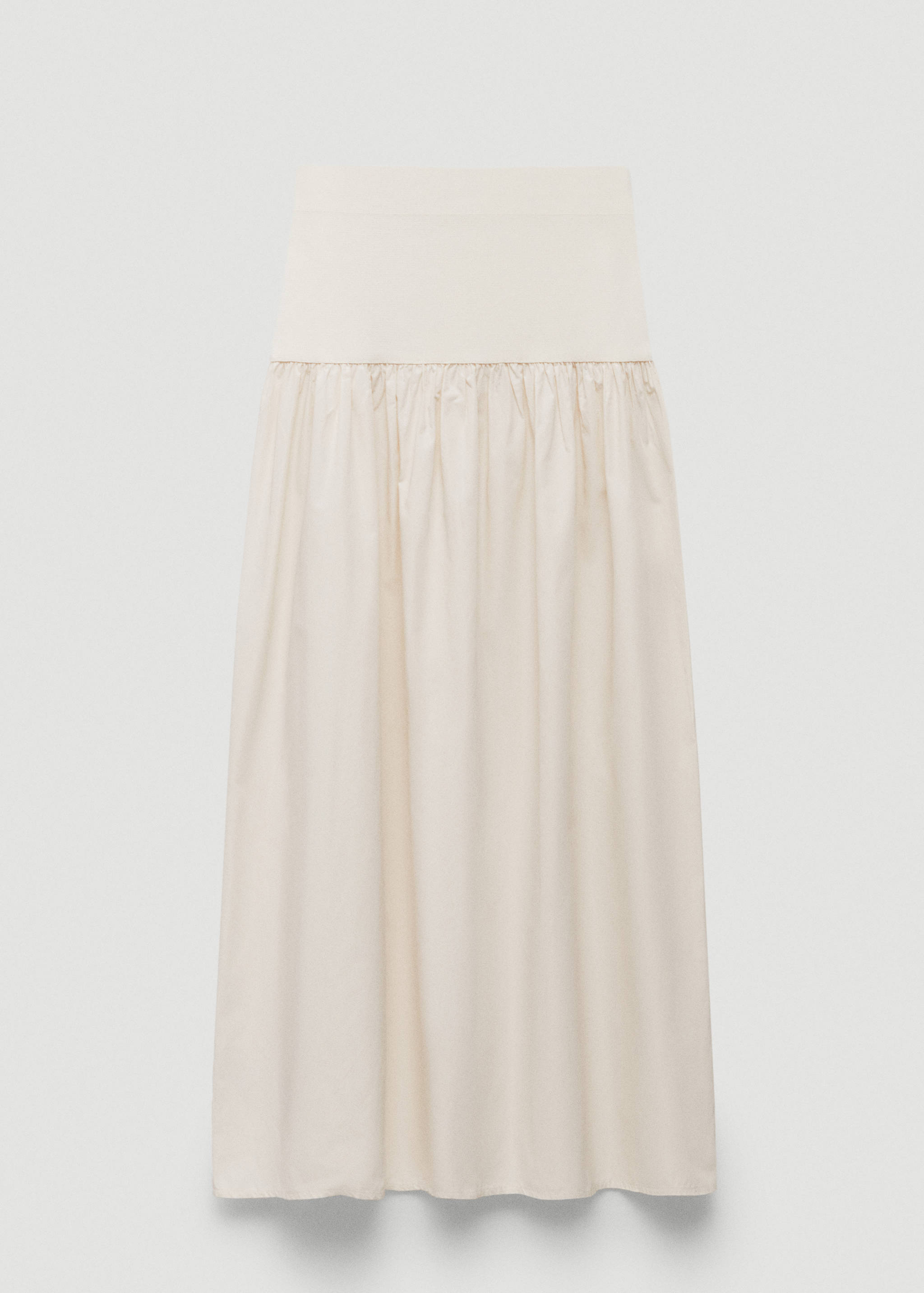 Falda evasé panel elástico - Artículo sin modelo