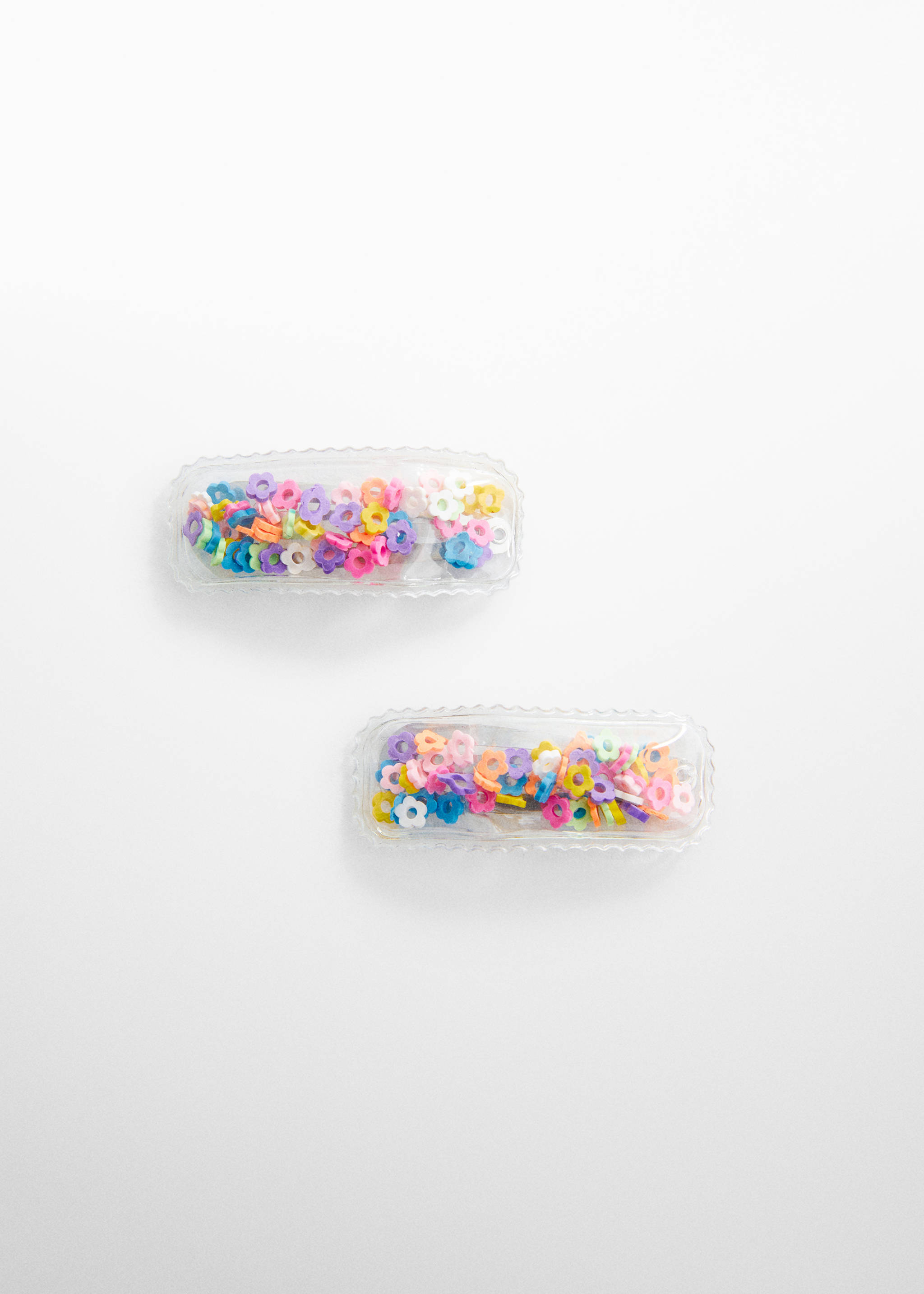 Pack of 2 floral hair clips - Article without model