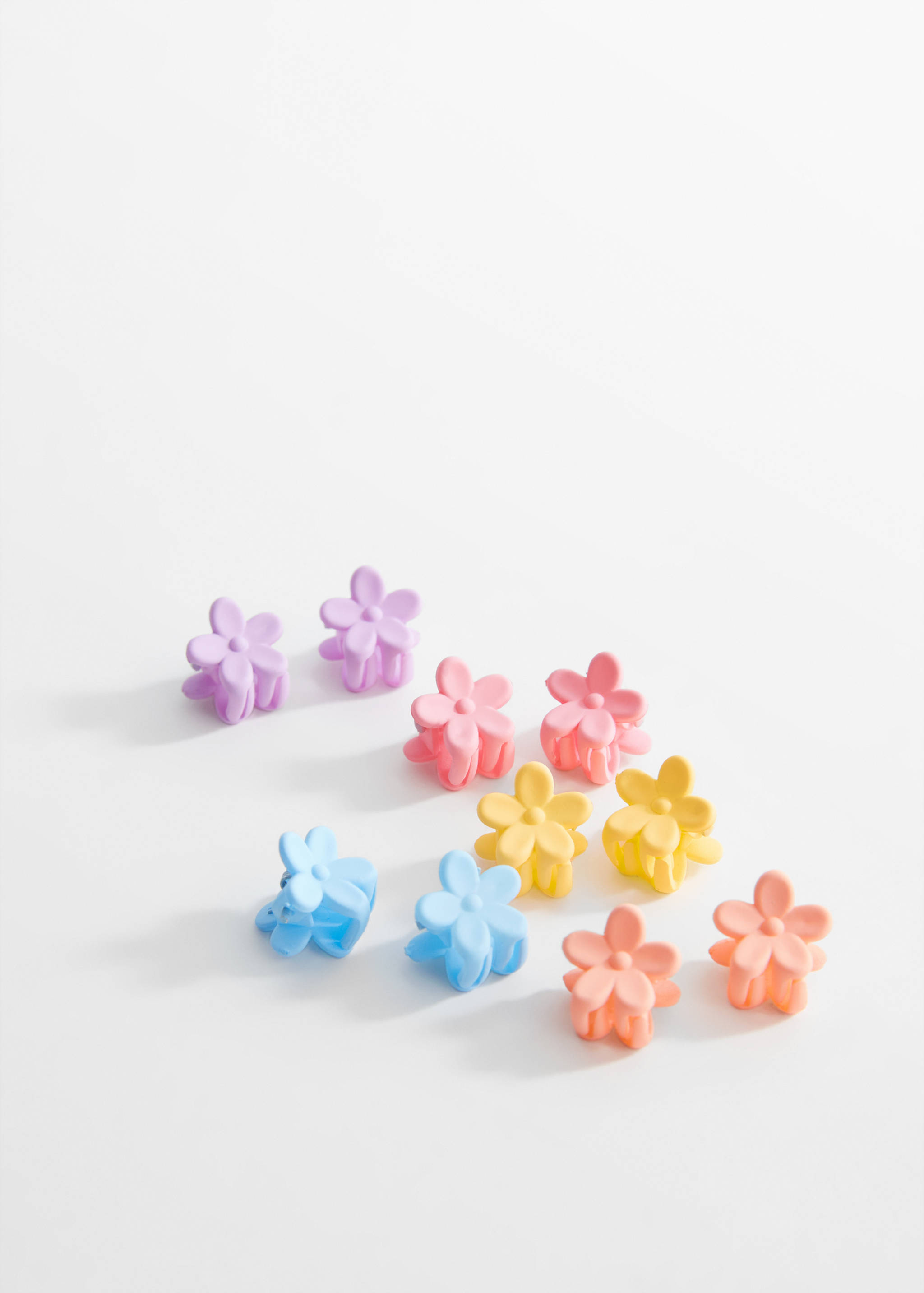 Pack of hair clips - Medium plane