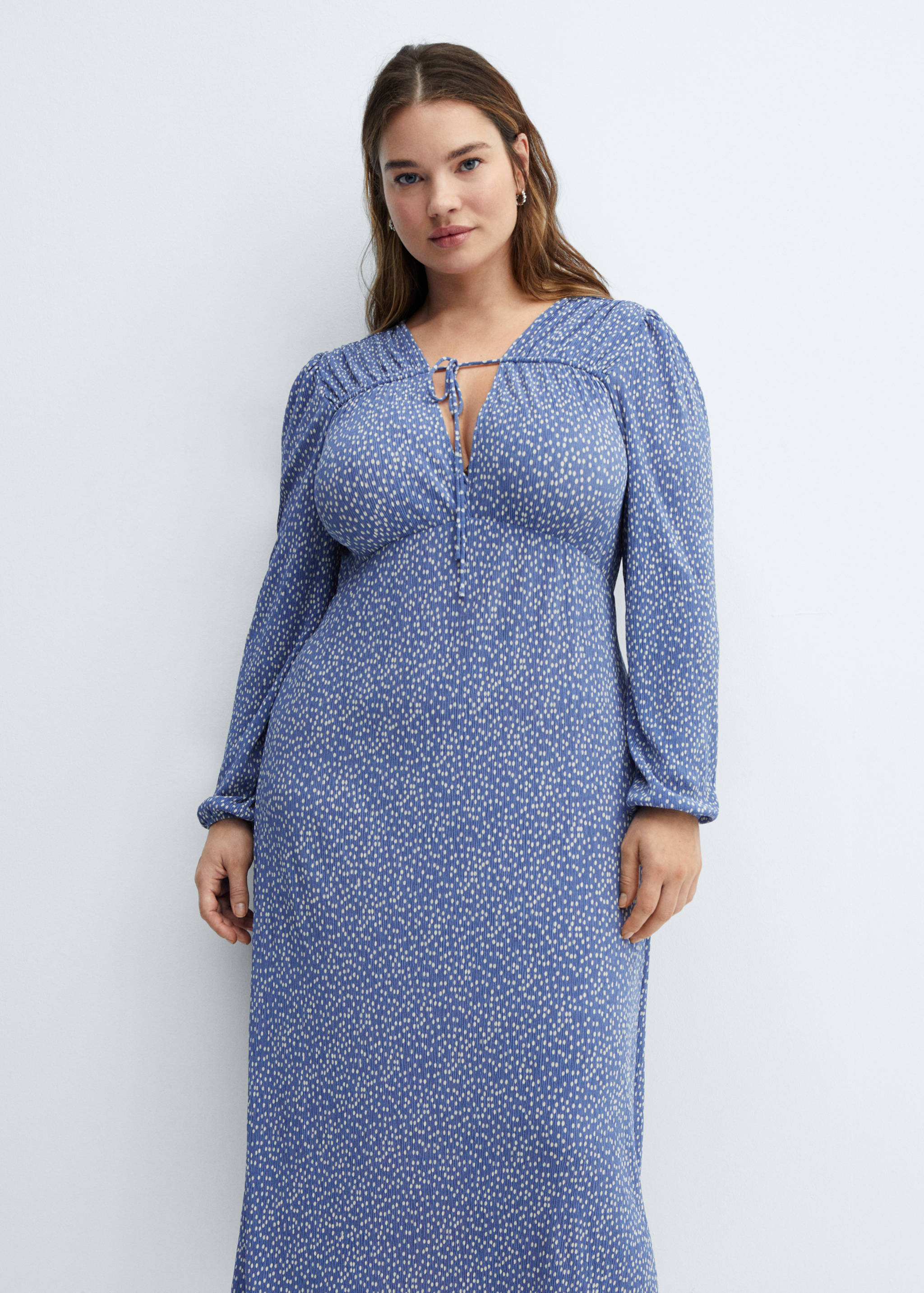 Vestido estampado lazo - Detalle del artículo 5