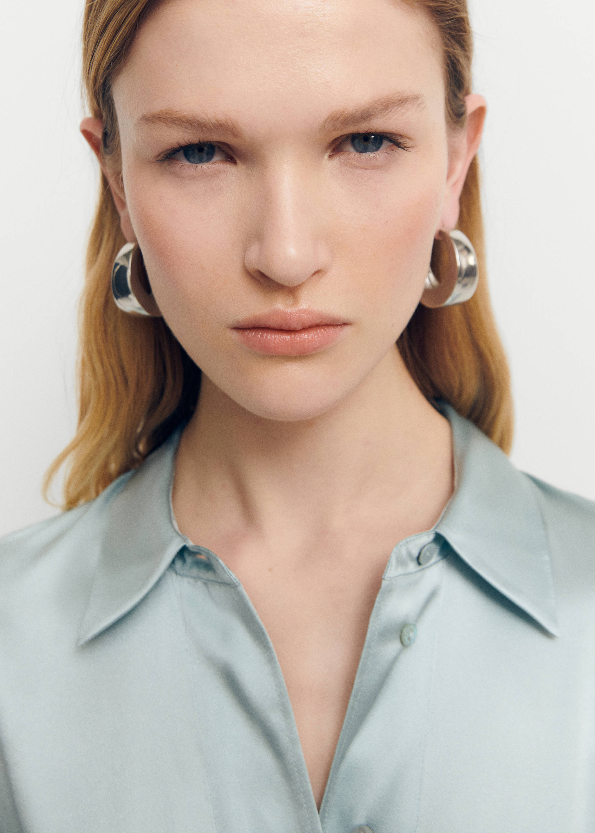 100% silk shirt - Details of the article 1